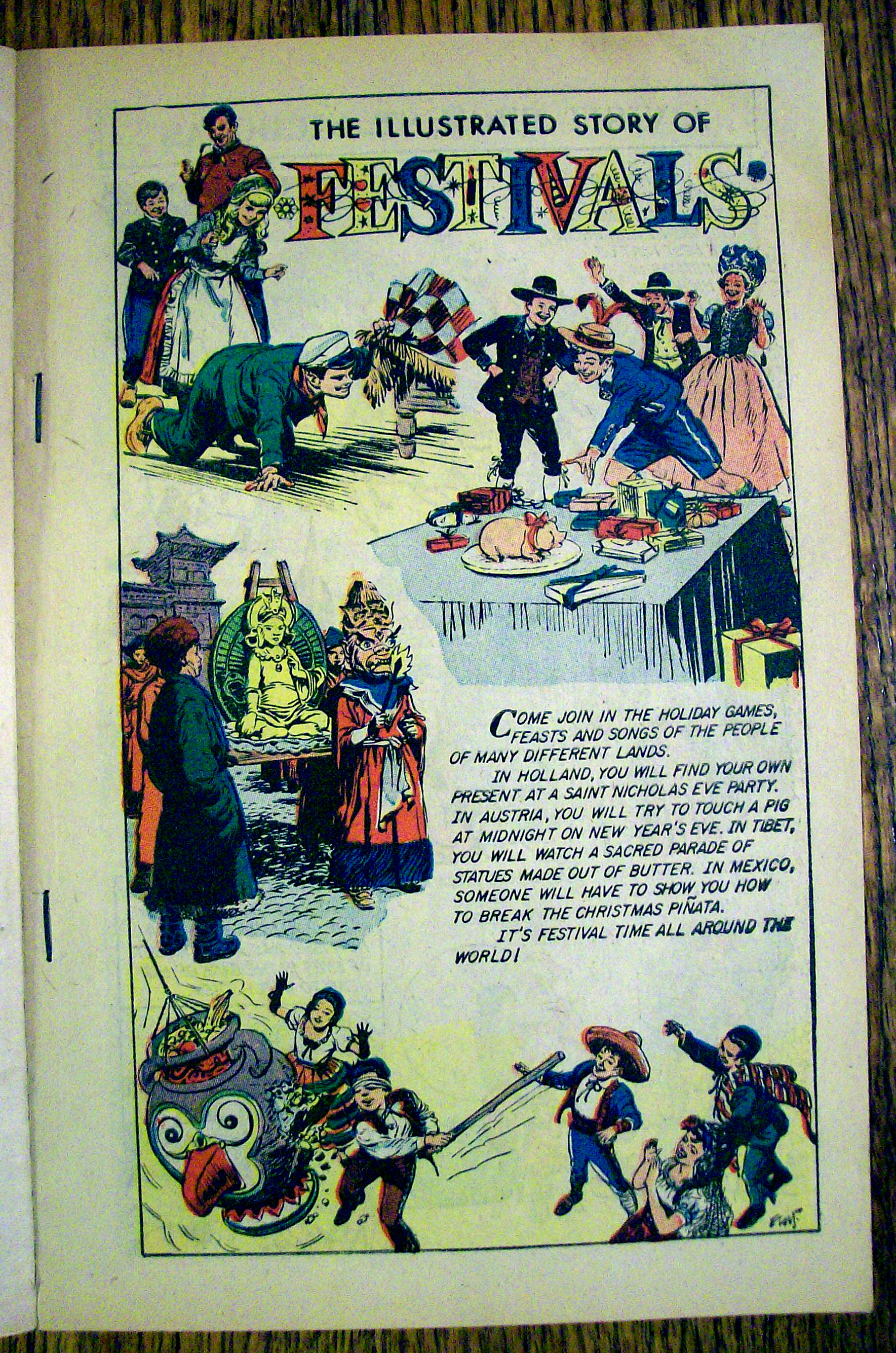 The Illustrated Story Of Festivals Comic # 17 - 1960