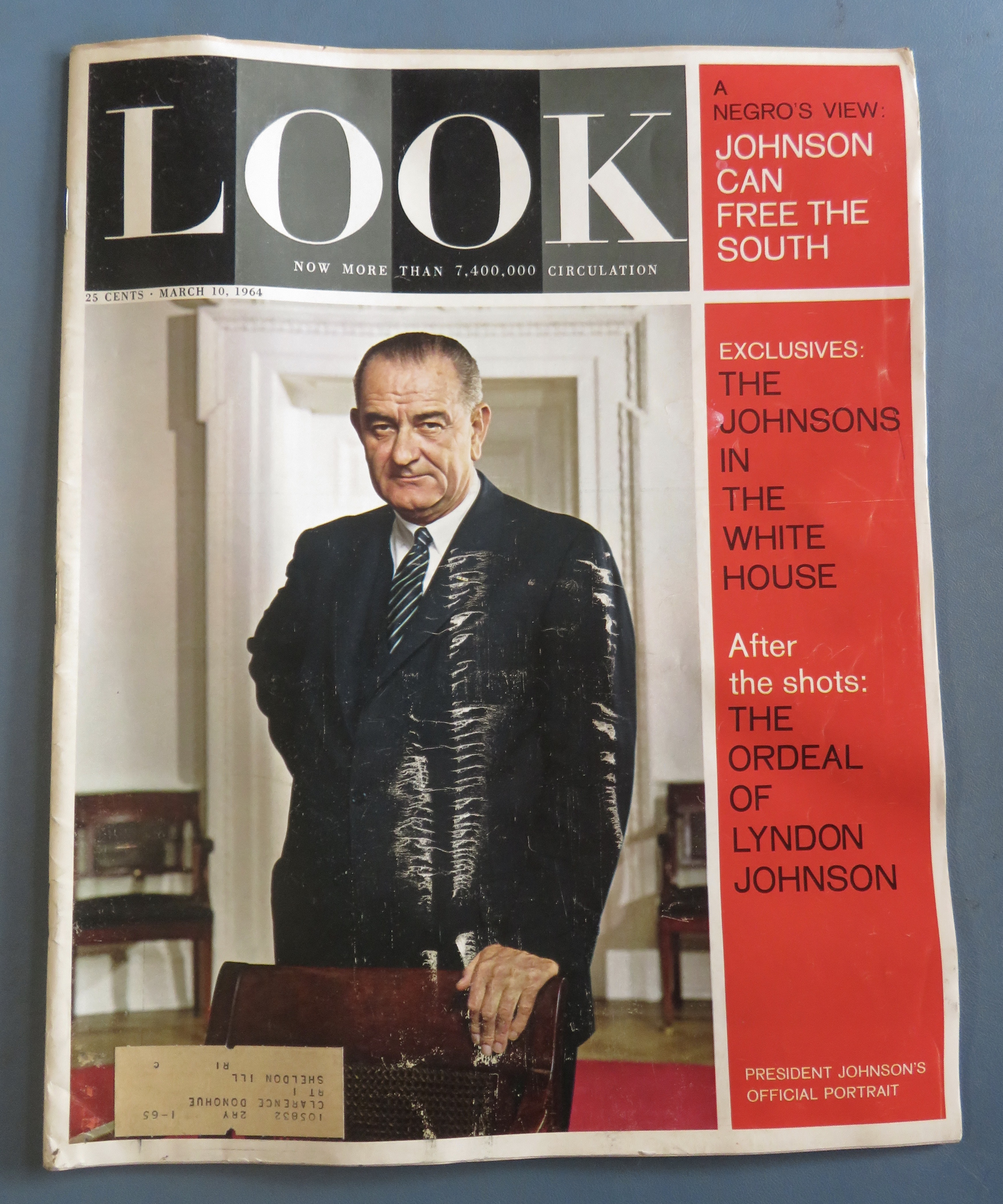 Look Magazine March 10, 1964 President Johnson