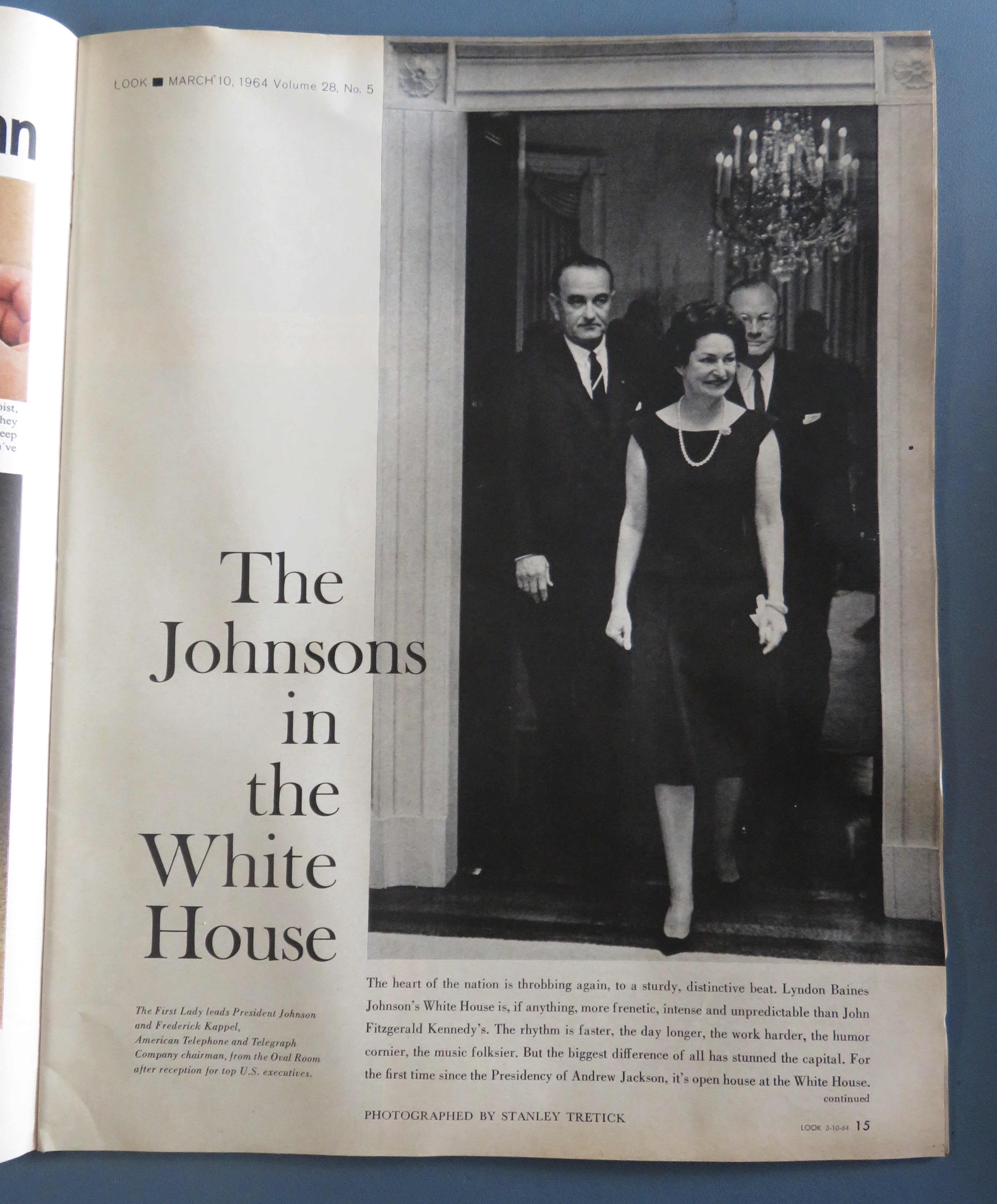 Look Magazine March 10, 1964 President Johnson