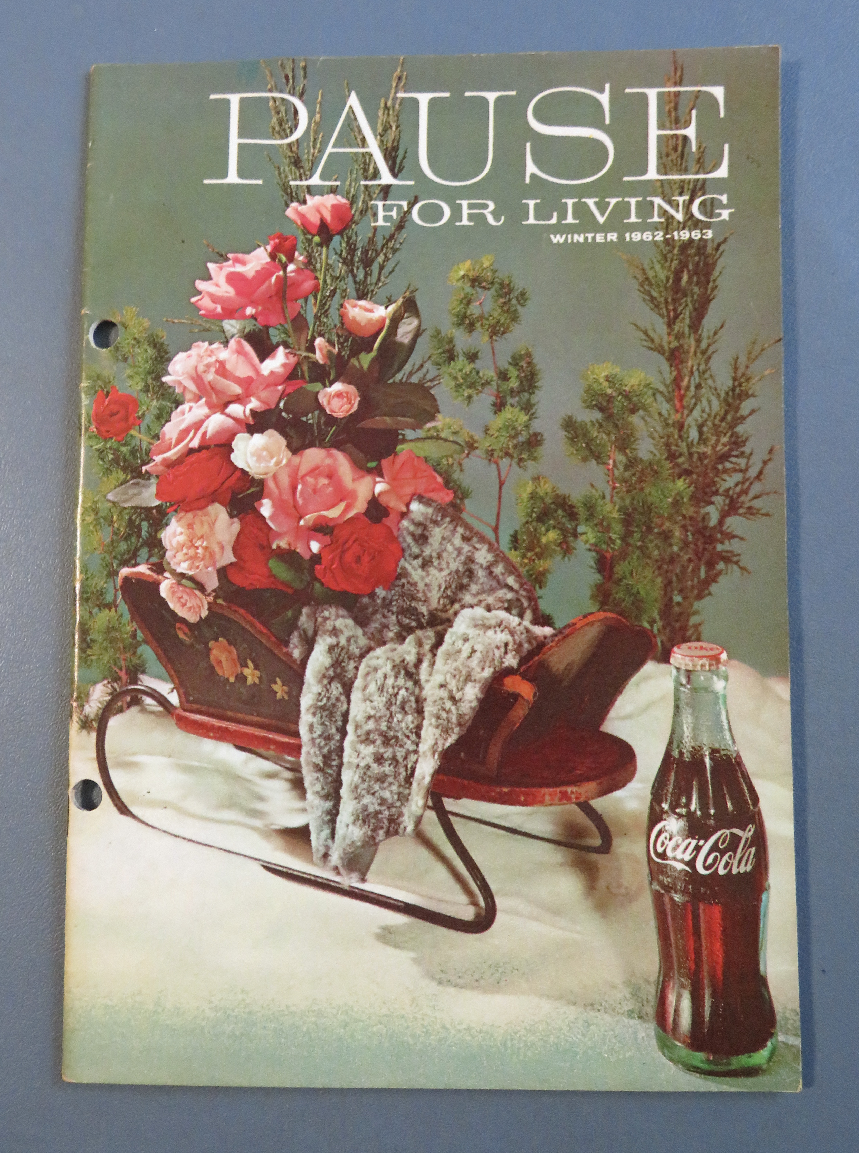 Pause For Living Magazine (Coke) Winter 1962/1963
