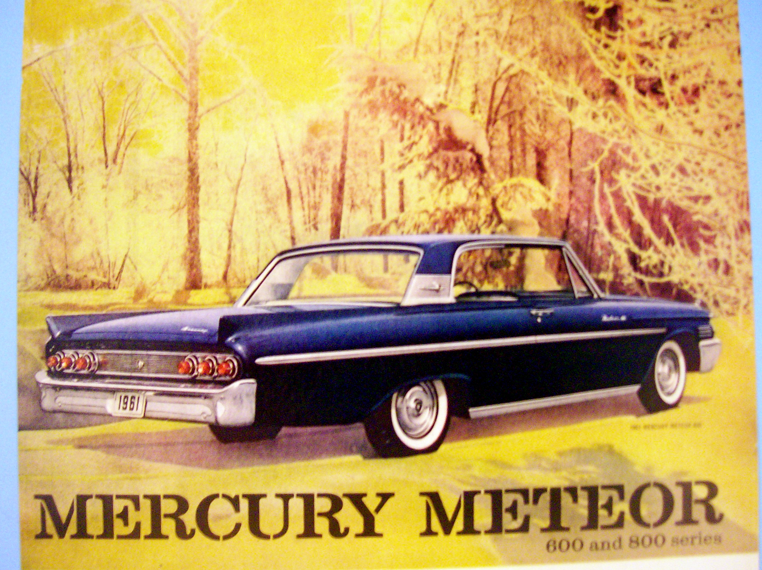1960 Mercury with the Meteor 800