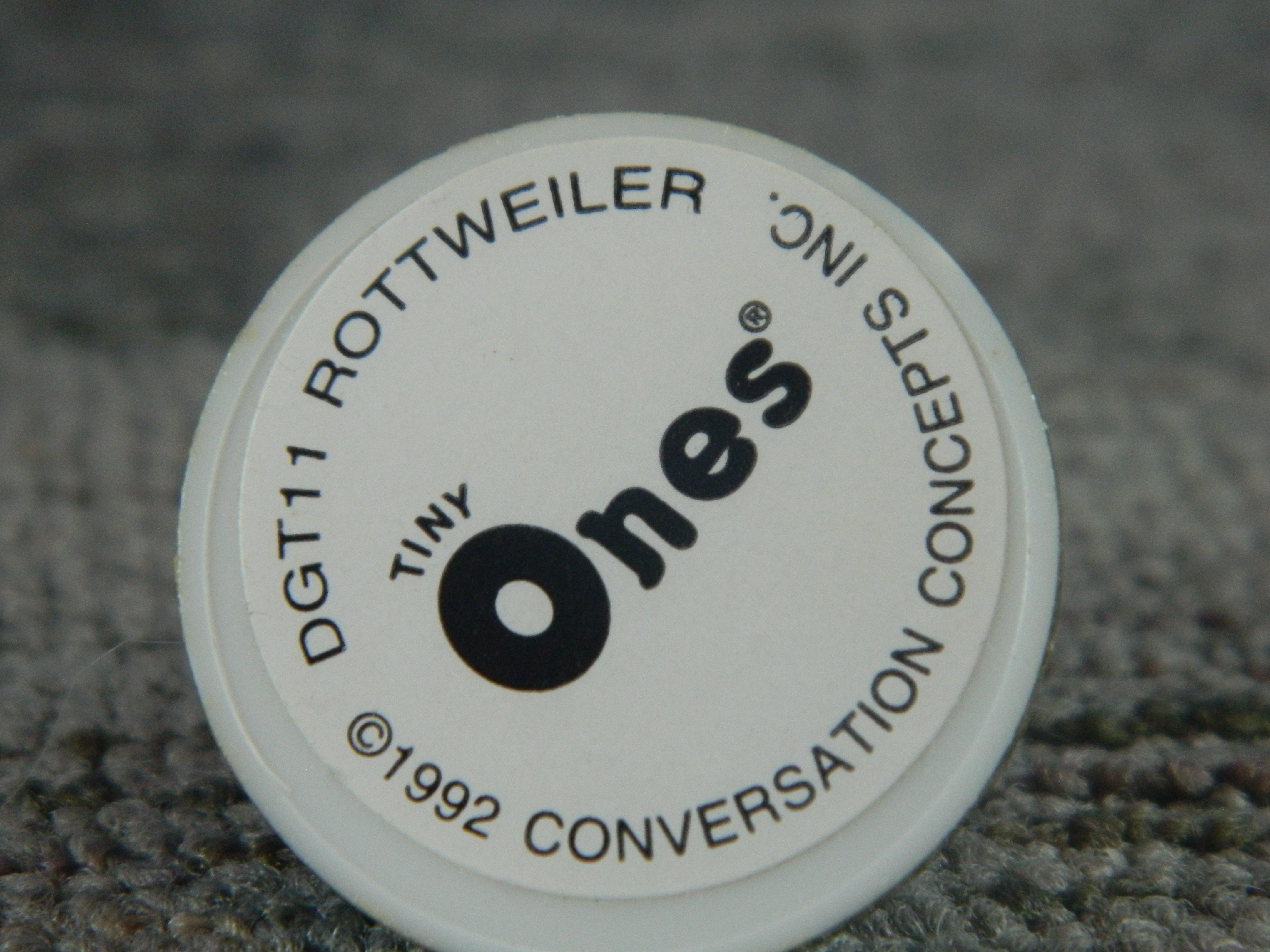 Conversation Concepts Tiny Ones Rottweiler
