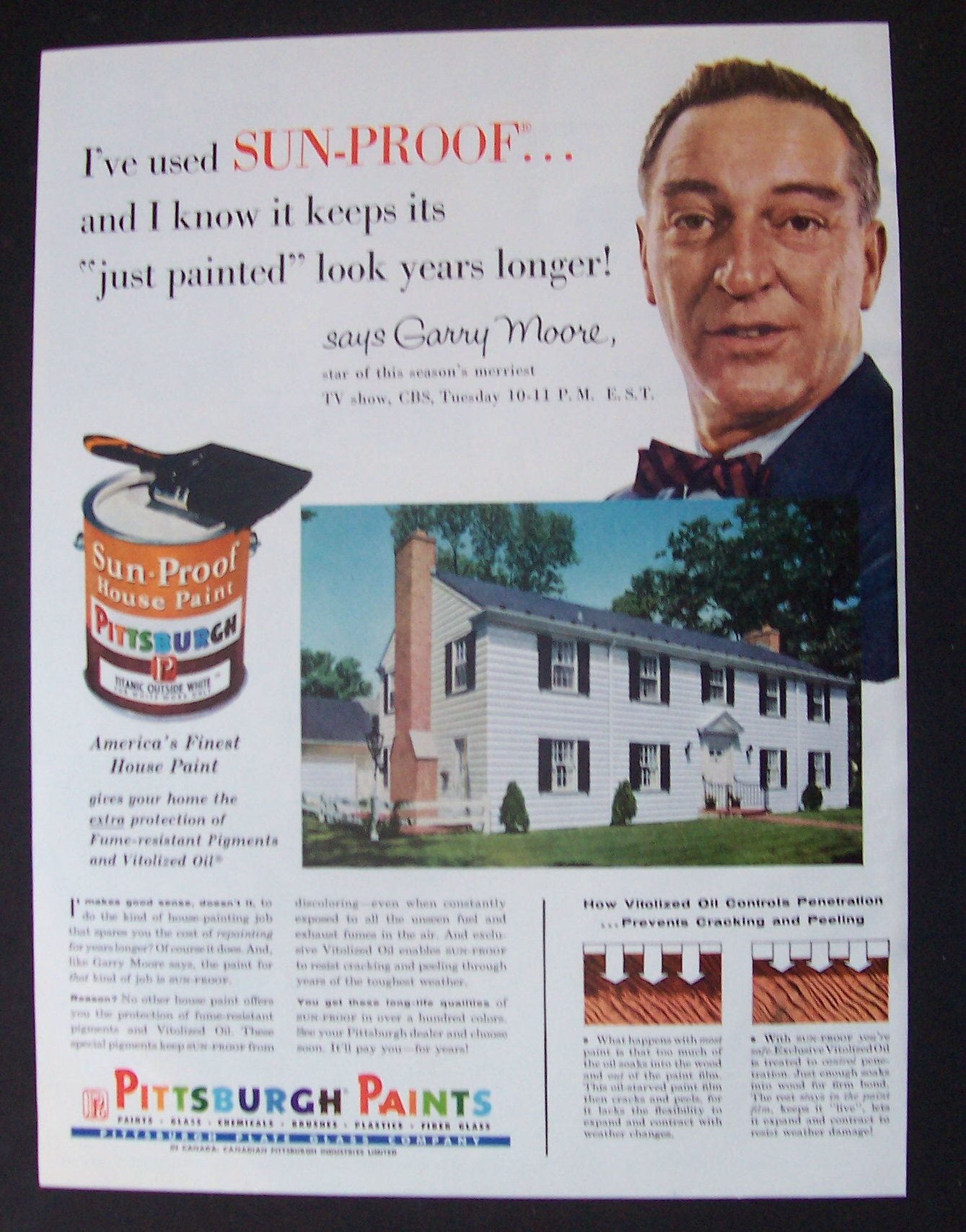 1959  Pittsburgh  Paints  with  Garry  Moore