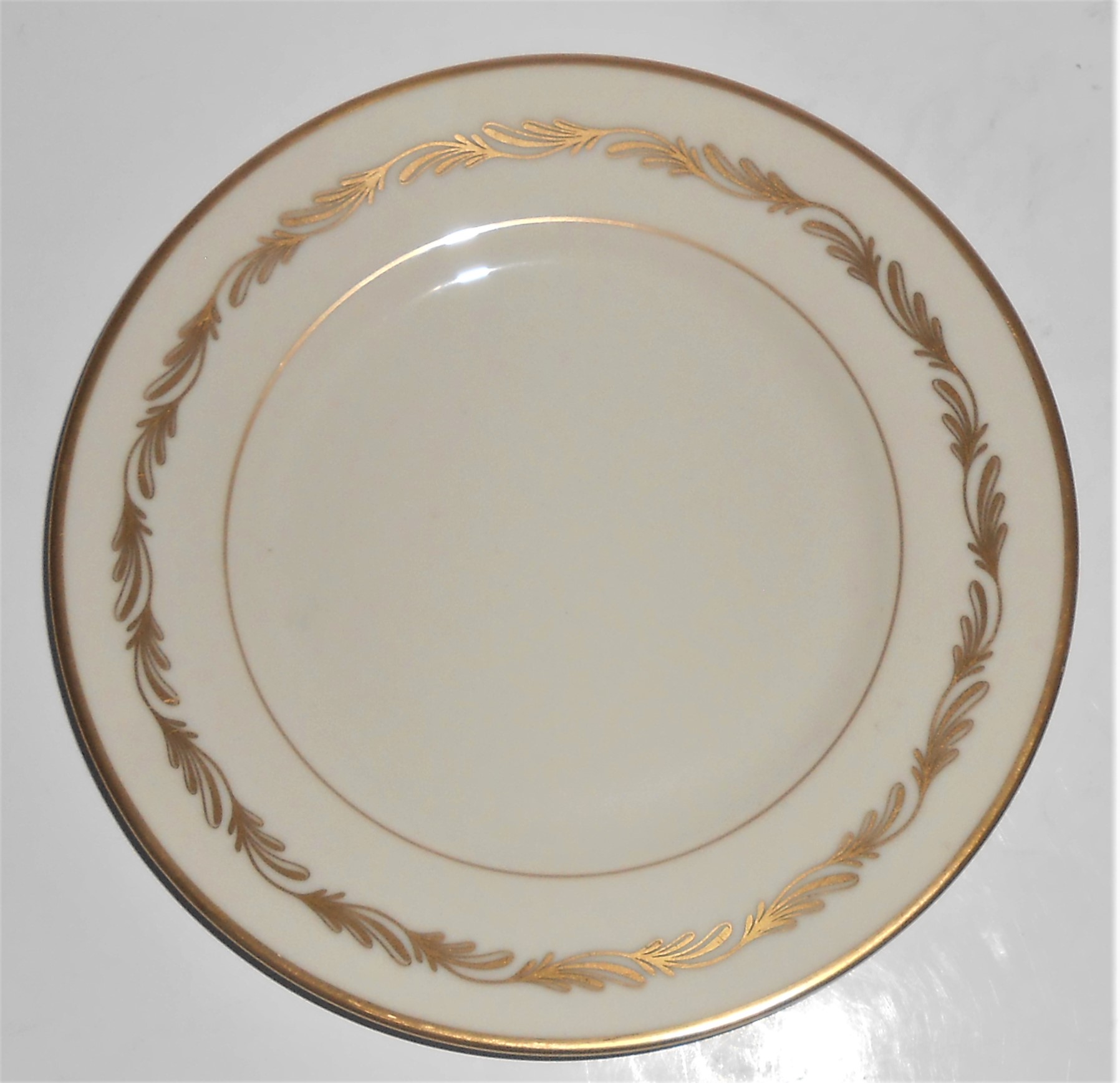 Franciscan Pottery Fine China Arcadia Gold Bread Plate