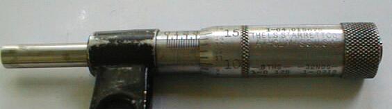 Starrett 3-4" No. 436 Micrometer