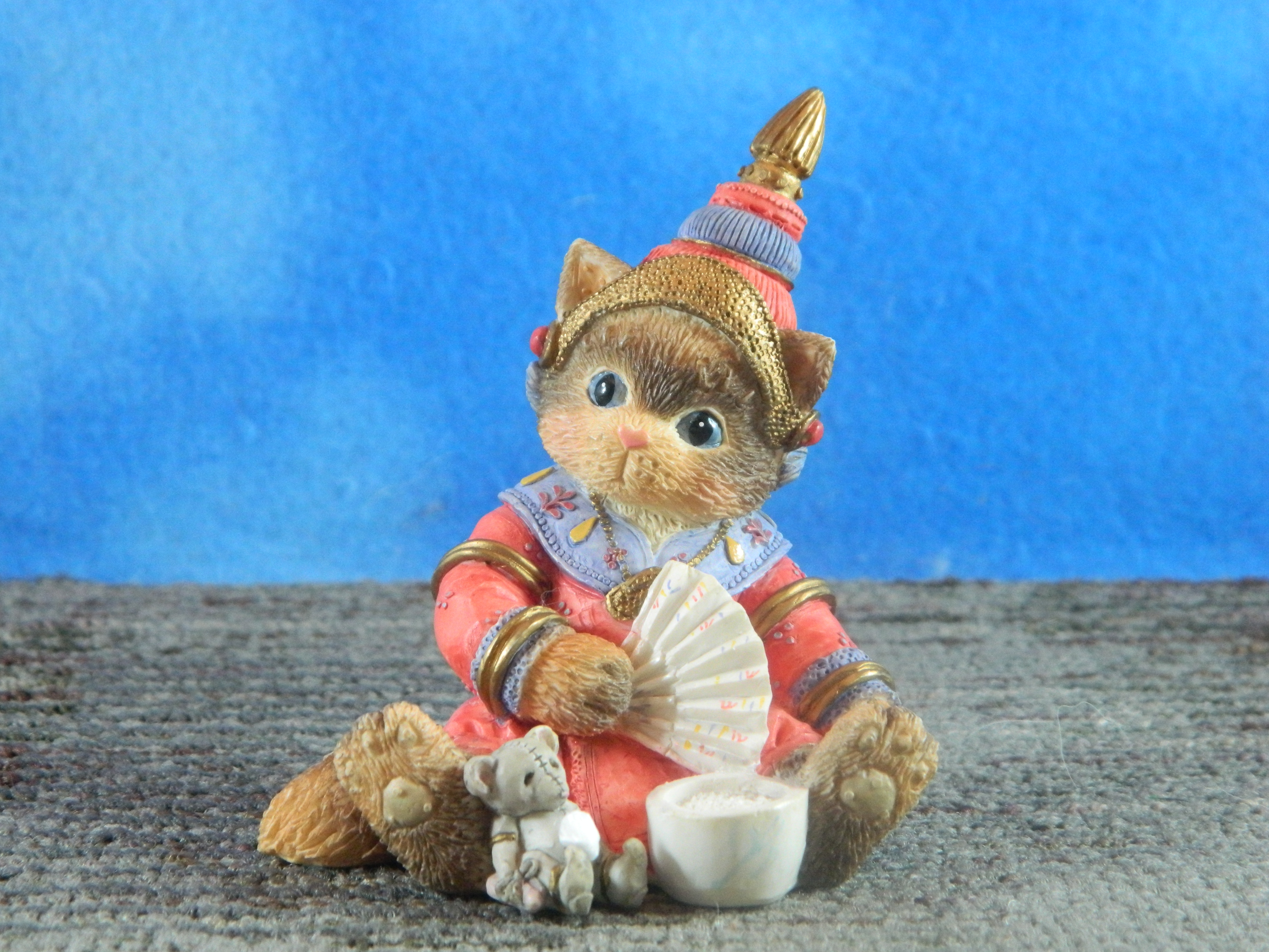 Enesco Calico Kittens World Cats Siamese