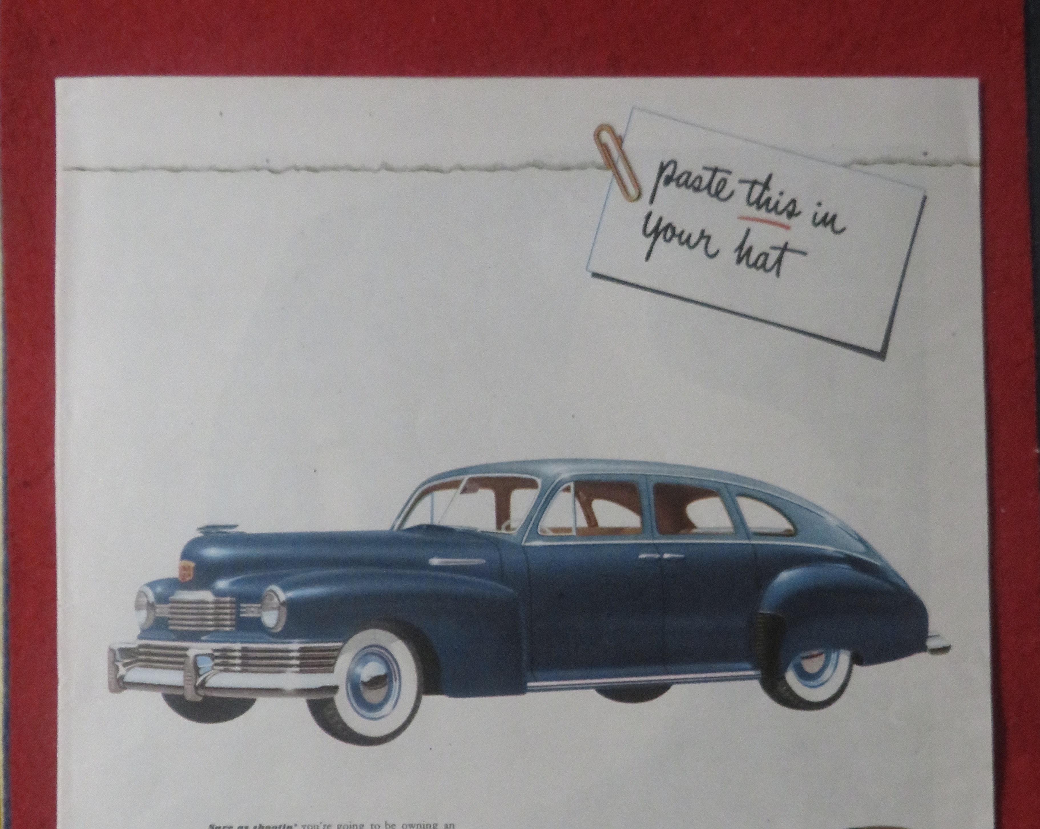 1948 Nash Automobile with Nash 600