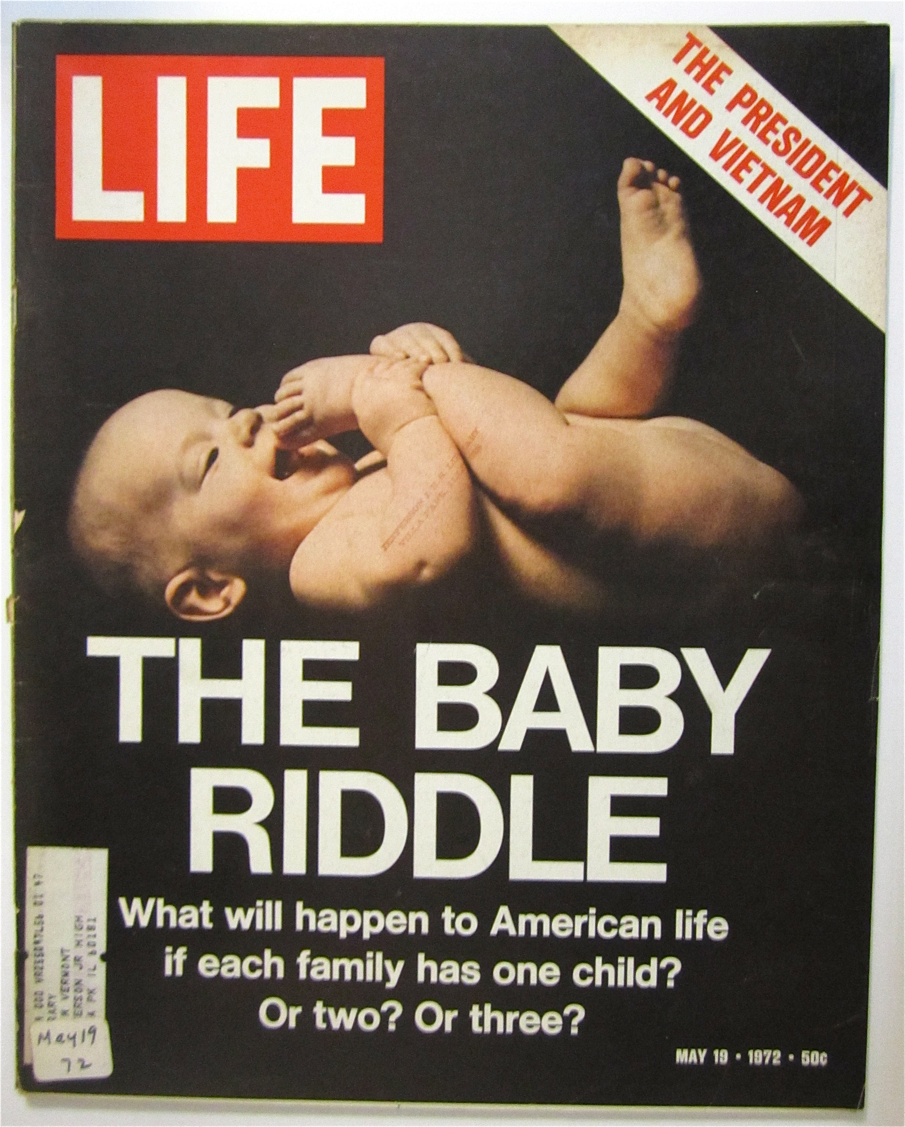 Life Magazine May 19, 1972 The Baby Riddle