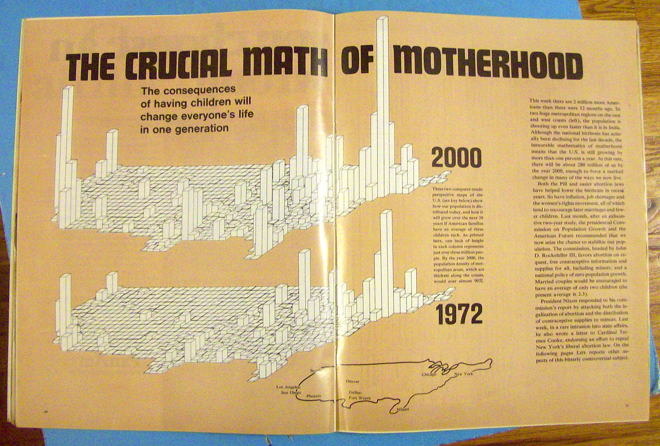 Life Magazine May 19, 1972 The Baby Riddle