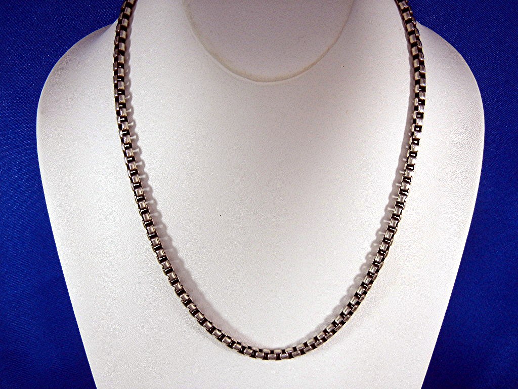 DAVID YURMAN Sterling Silver Chain Necklace 68 Gr