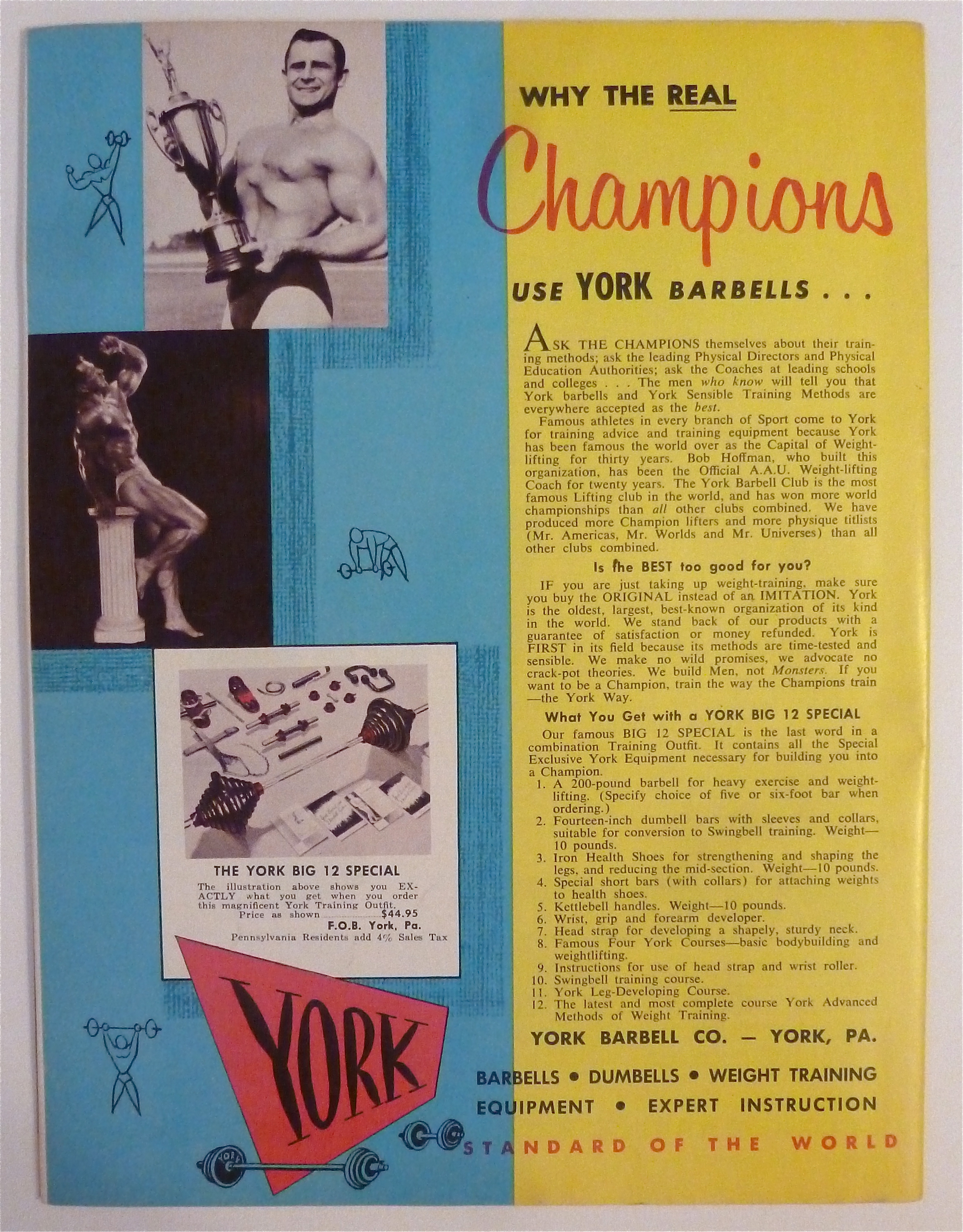 Strength & Health Magazine May 1962 Vic Nicoletti
