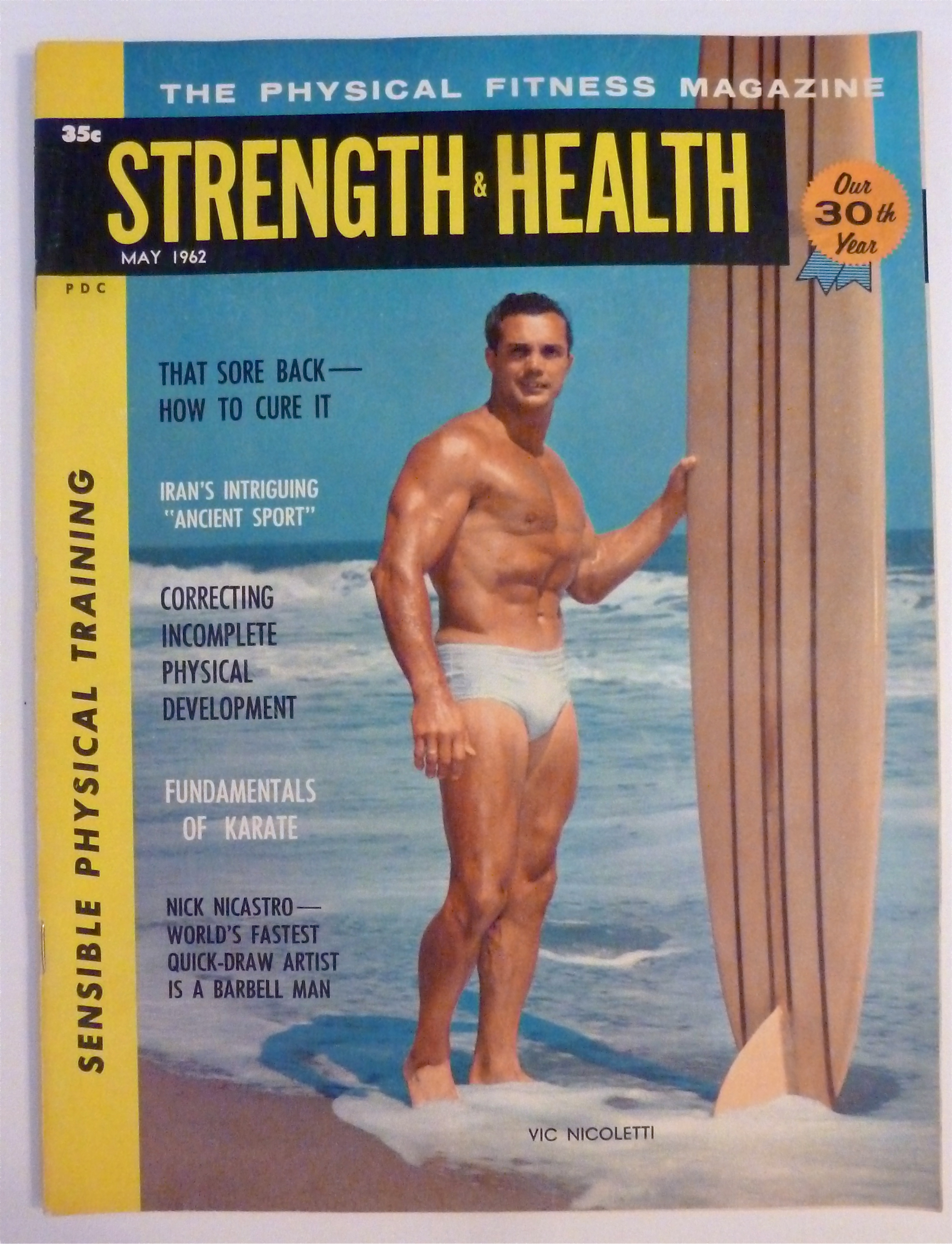Strength & Health Magazine May 1962 Vic Nicoletti