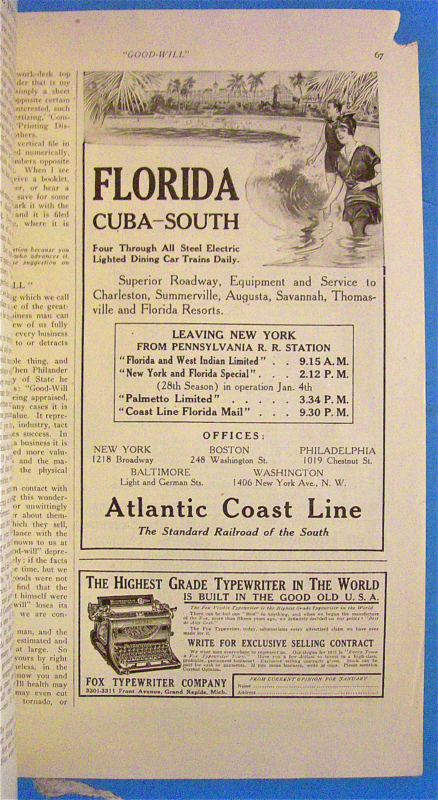 Current Opinion Magazine January 1915