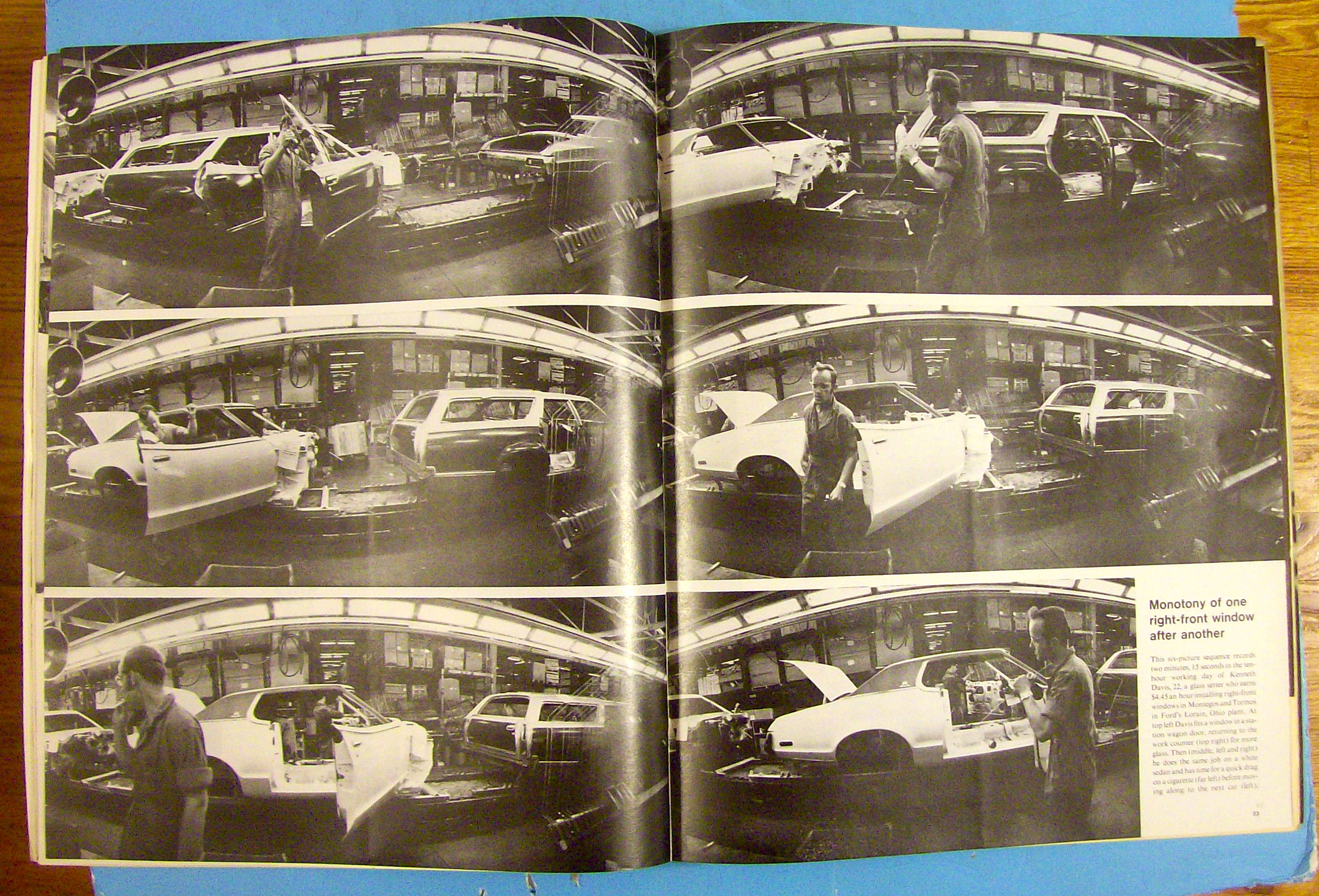 Life Magazine September 1, 1972 Bored On The Job
