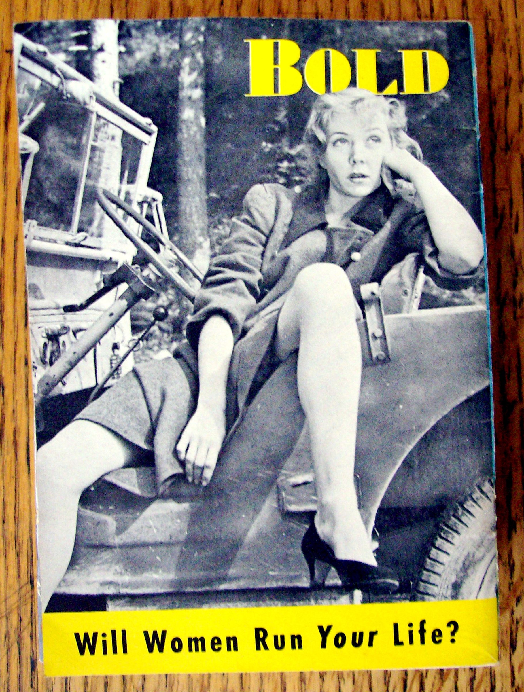 Bold Magazine May 1954 Baseball's Roughest Players