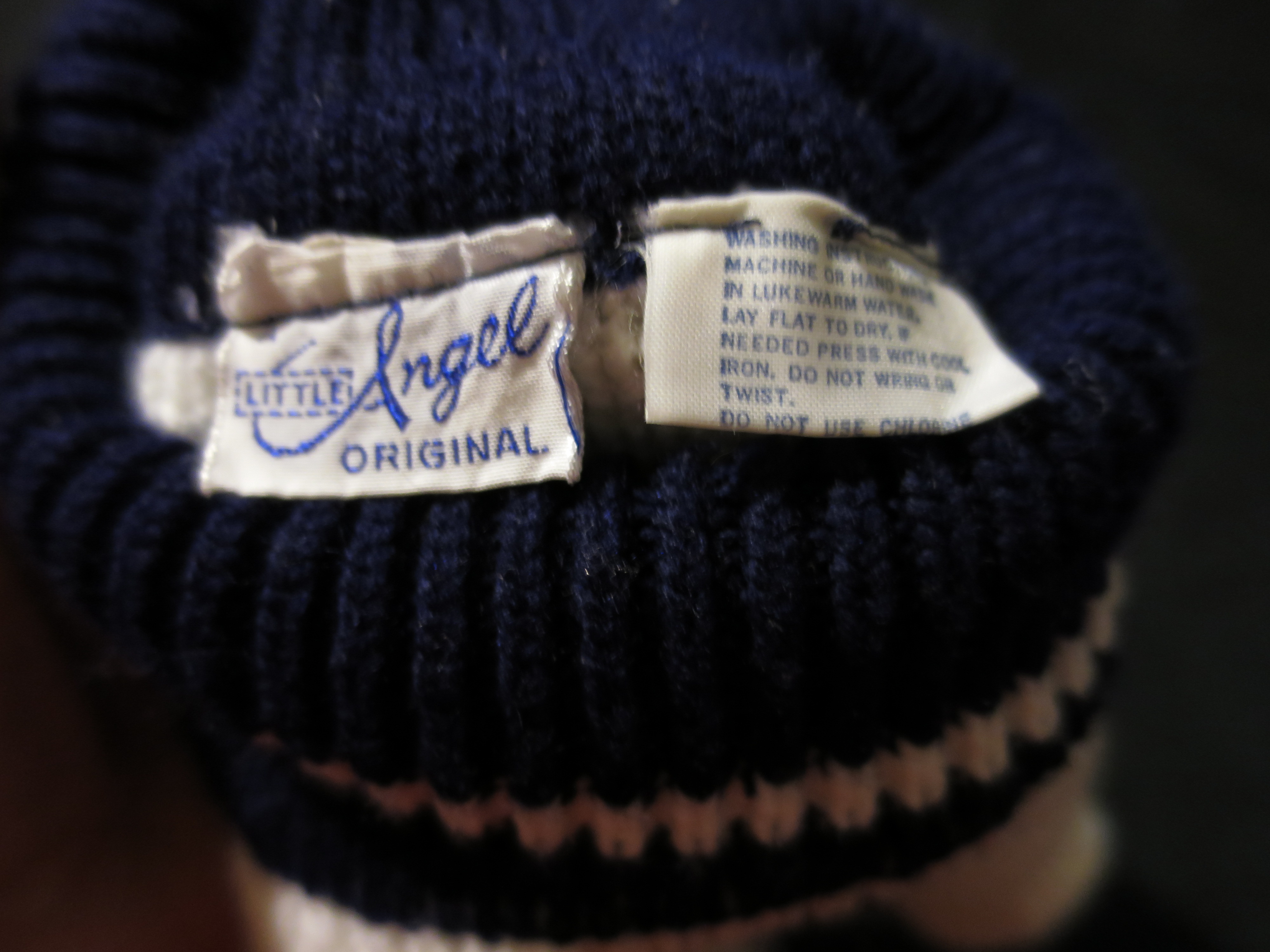 Little Angel Dog Turtleneck Sweater Baby Size 9-12 mths