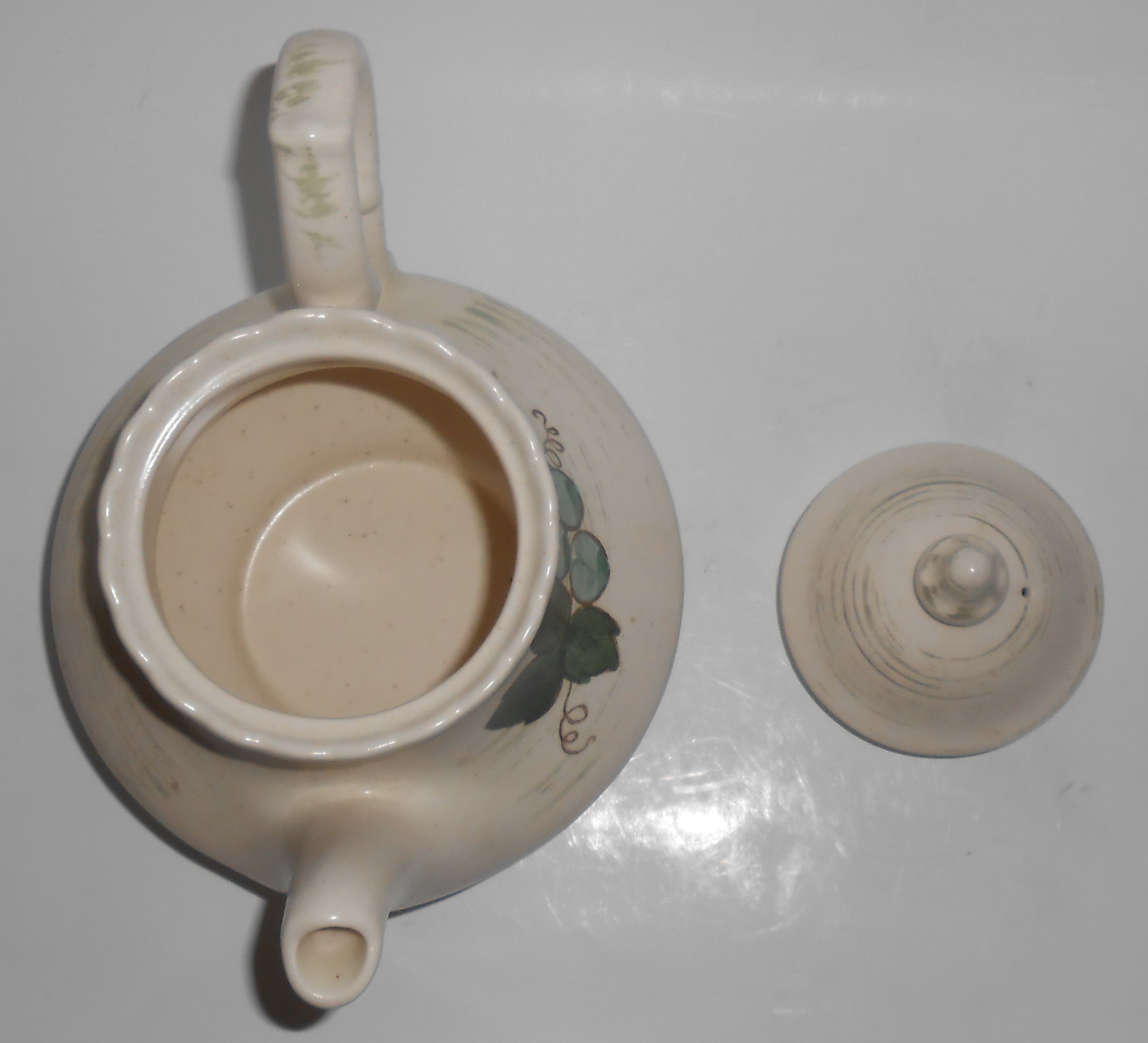 Metlox Pottery Vernon Ware Vineyard Teapot