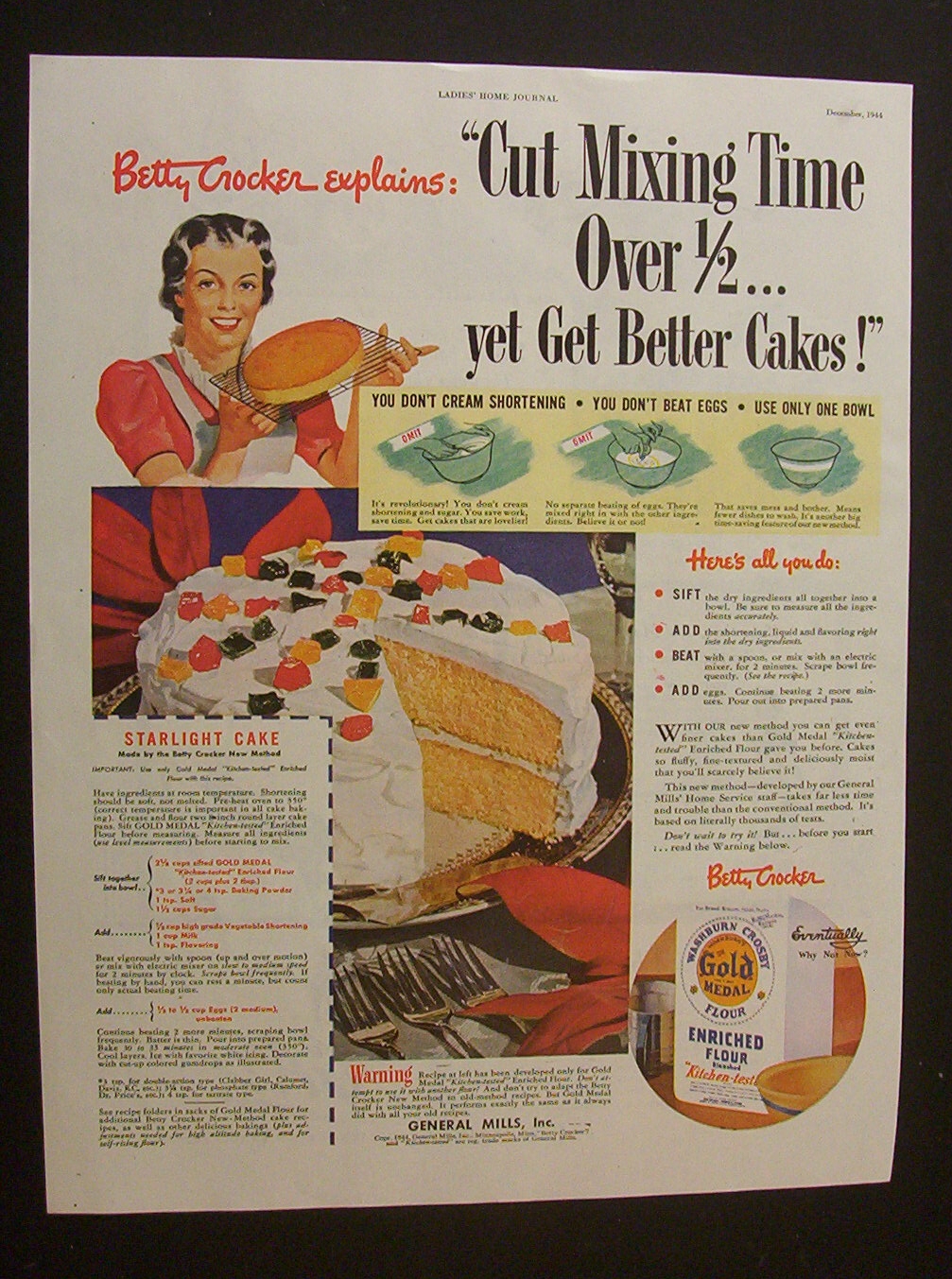 1944   Gold  Medal  Flour