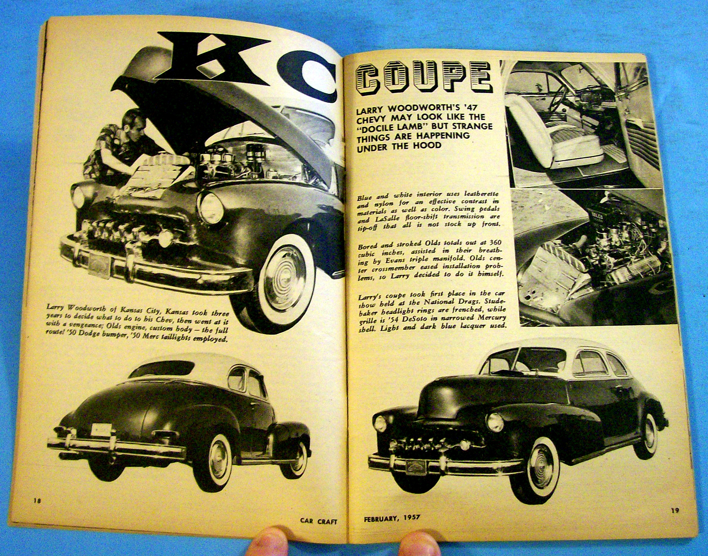 Car Craft February 1957 How To Buy Used Engines