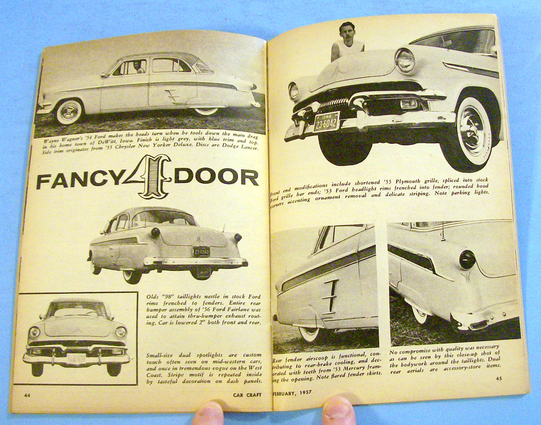 Car Craft February 1957 How To Buy Used Engines