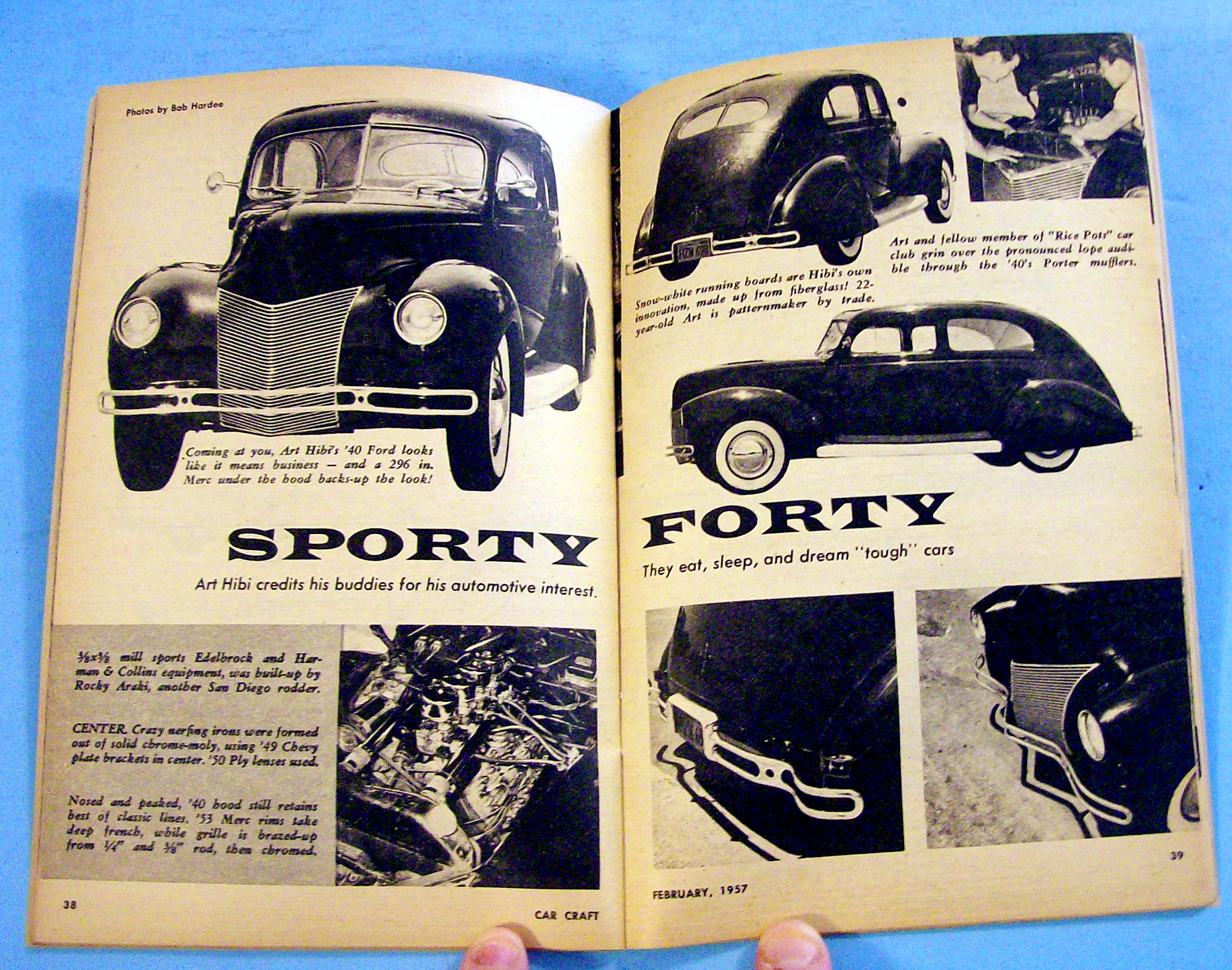 Car Craft February 1957 How To Buy Used Engines