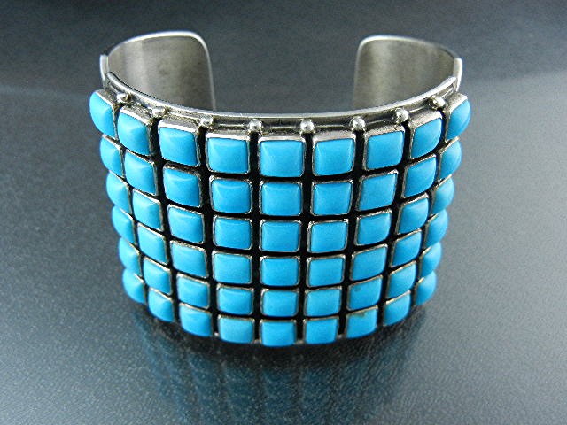 Paul Livingston Sterling Silver Sleeping Beauty Turquoi