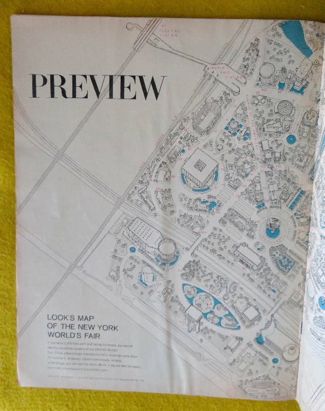 Look Magazine February 11, 1964 New York World's Fair Preview