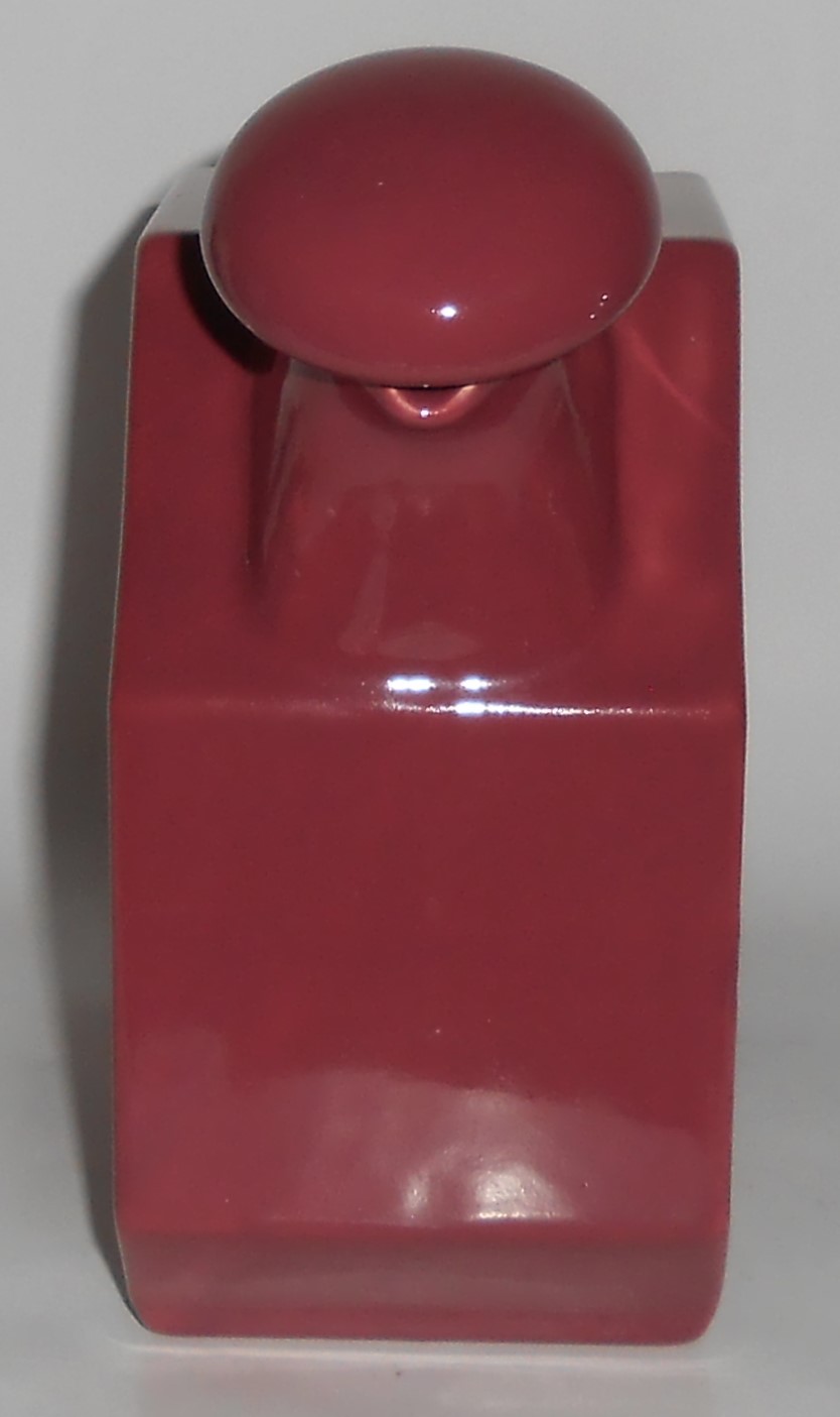 Coors Pottery Rosebud Red Water Server w/Cap
