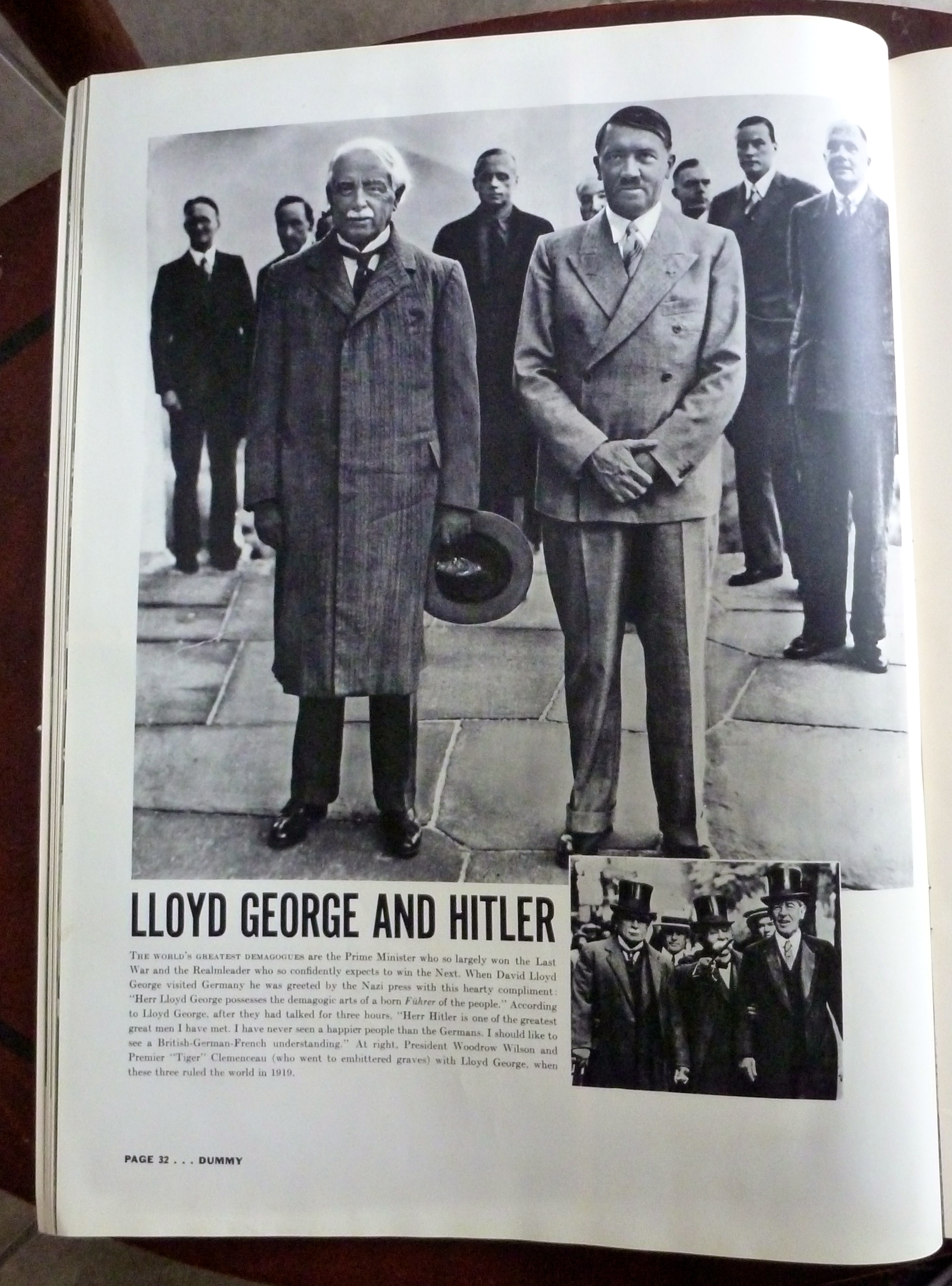 September 24, 1936 Life Magazine Rehearsal Dummy