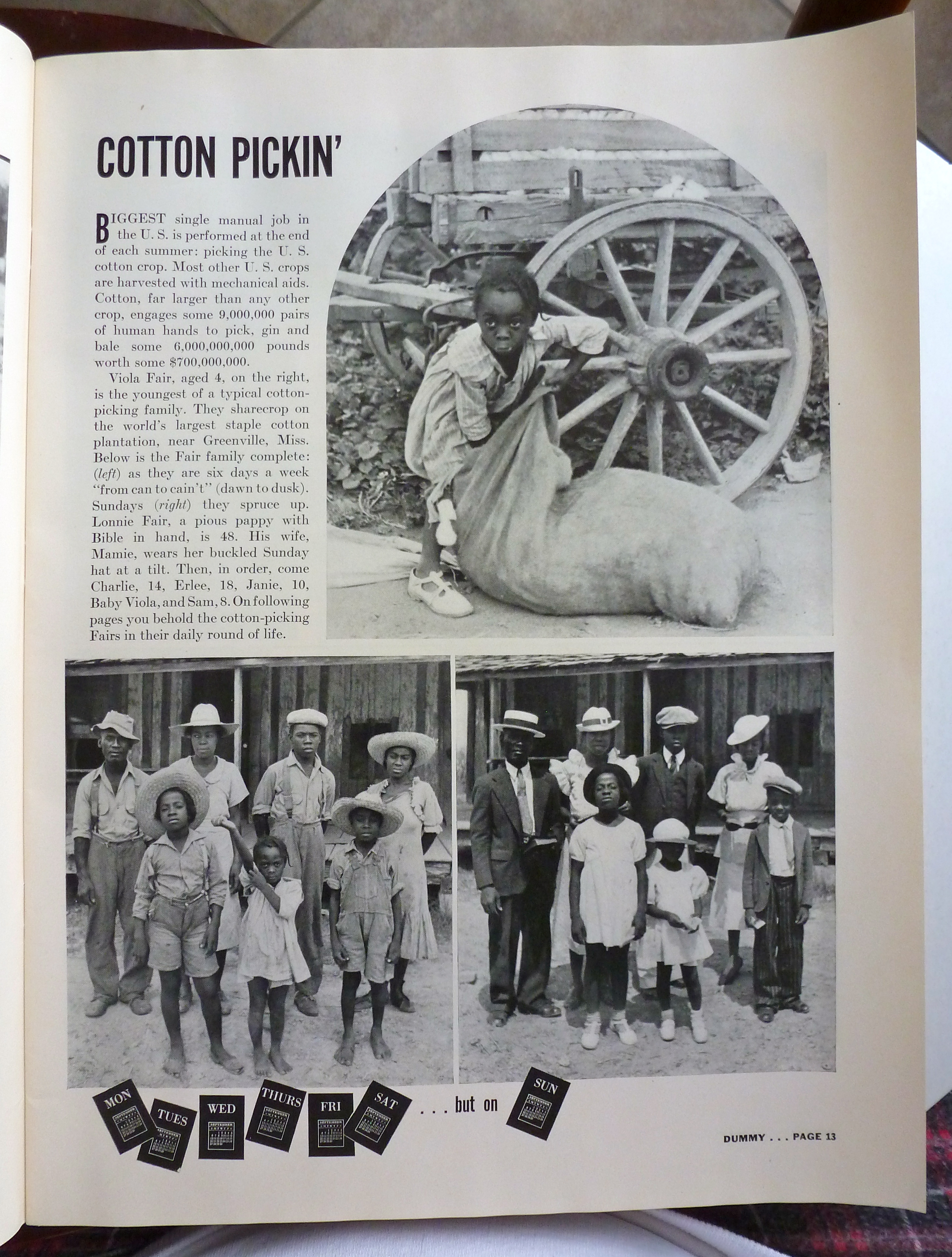 September 24, 1936 Life Magazine Rehearsal Dummy