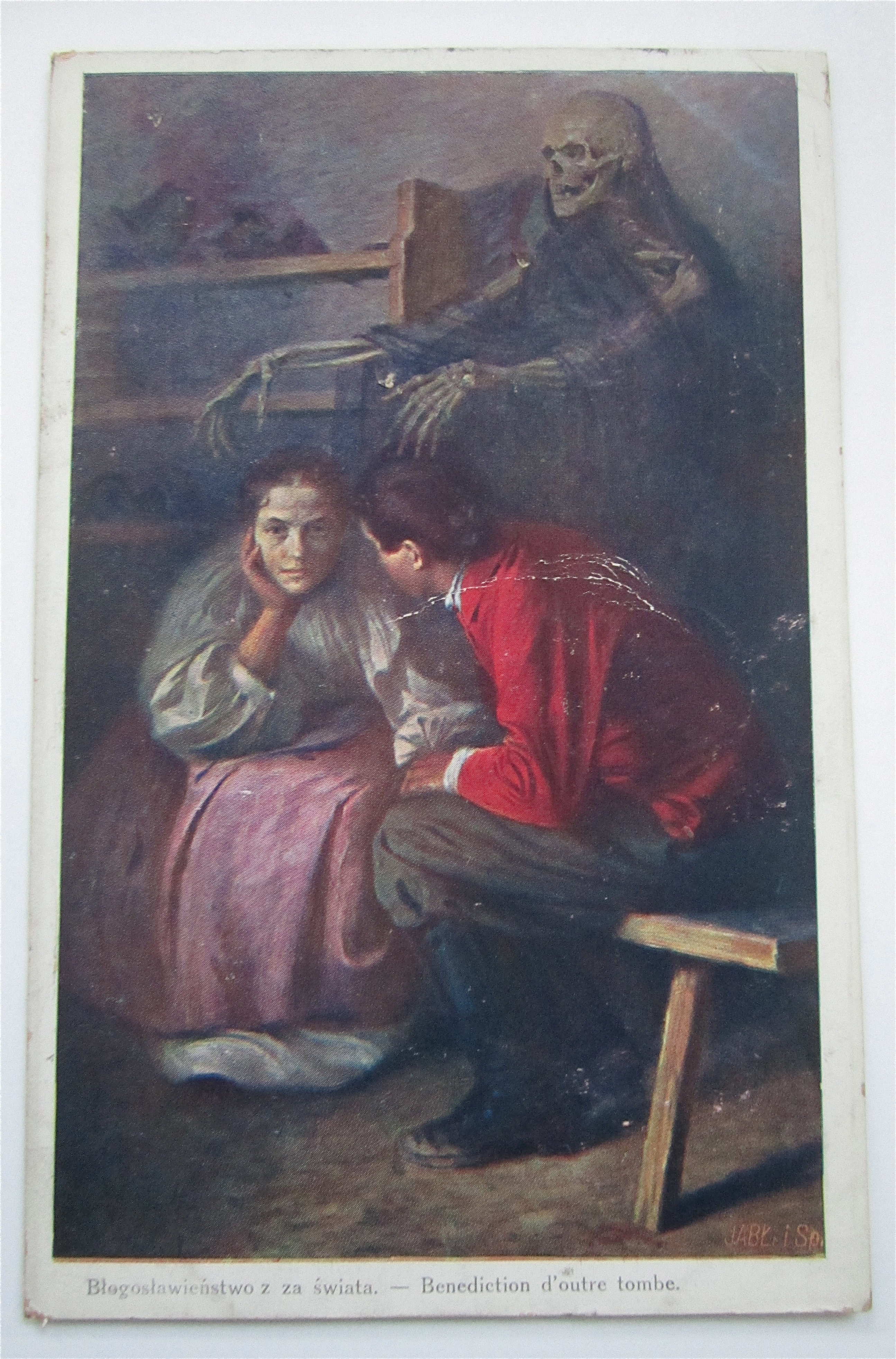 Benediction D'Outre Tombe Postcard
