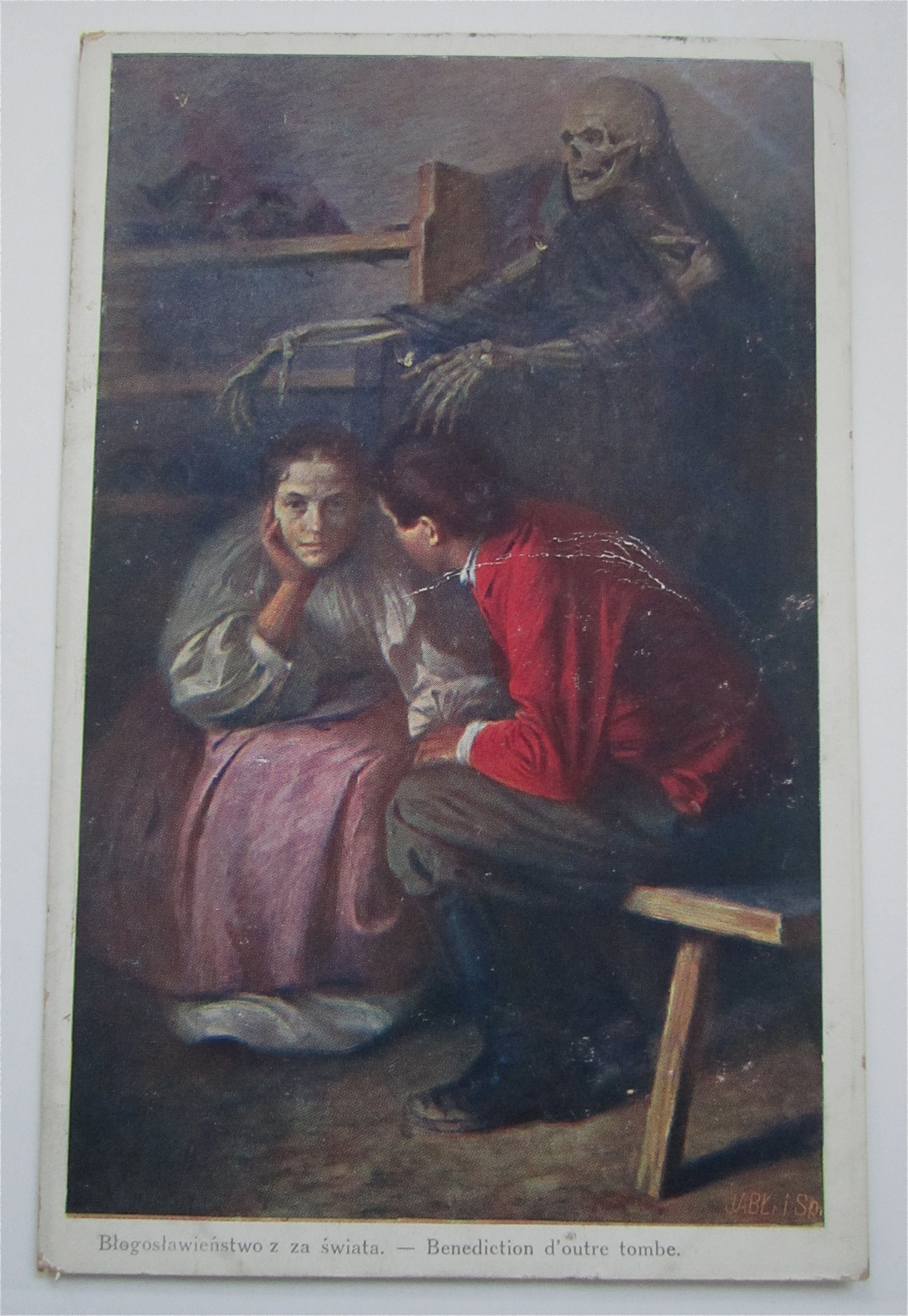 Benediction D'Outre Tombe Postcard