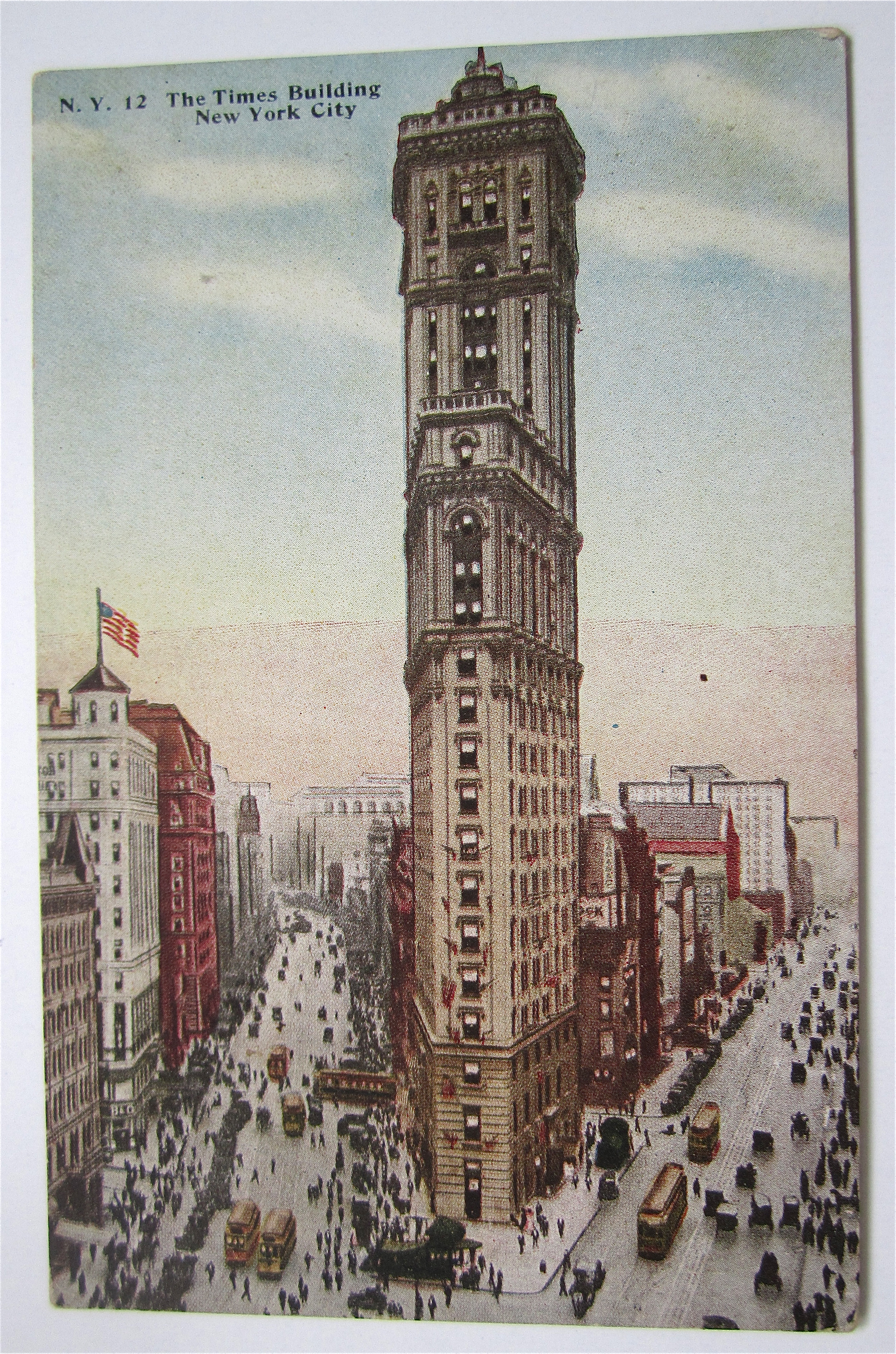 The Times Building, New York City Postcard