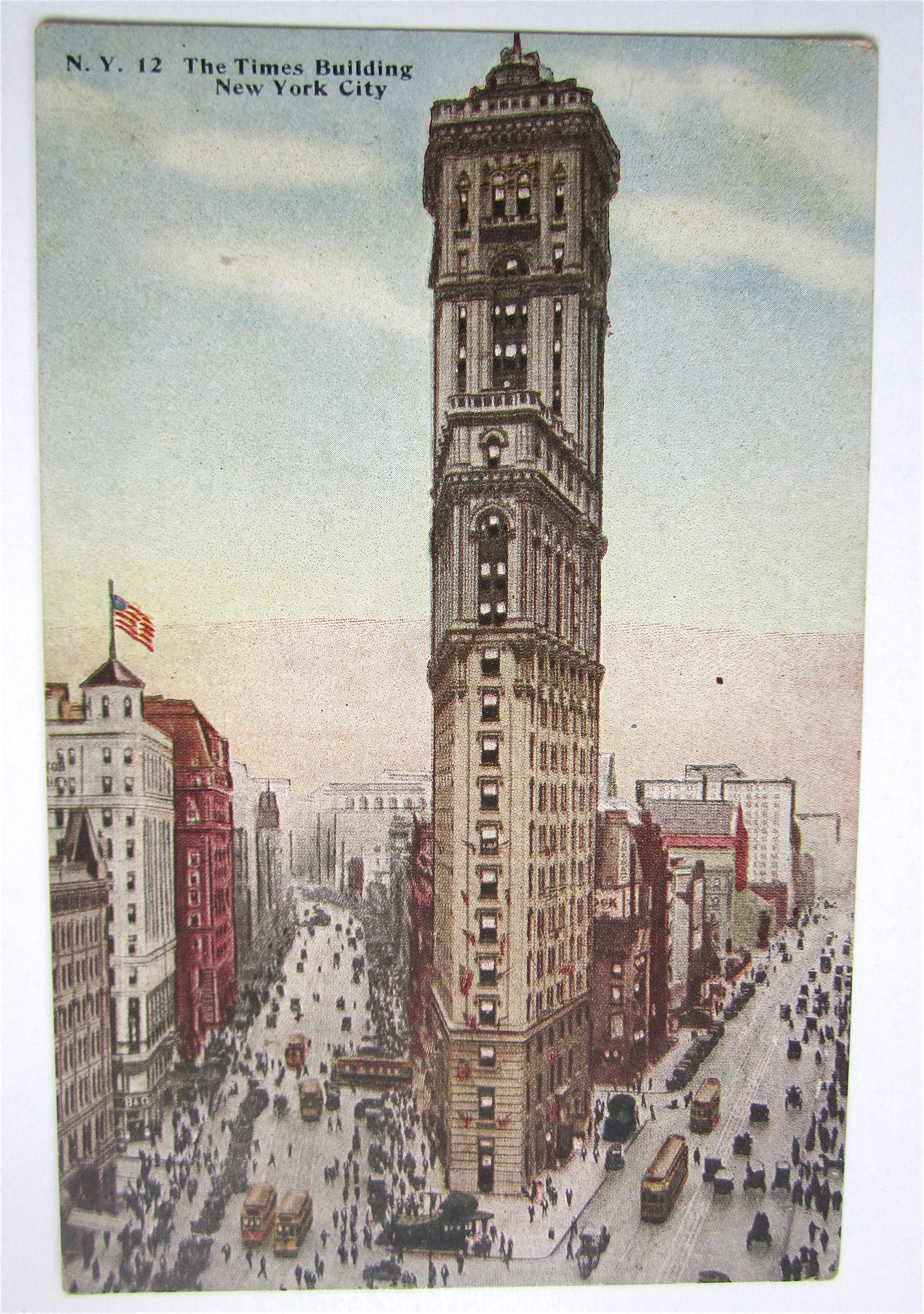 The Times Building, New York City Postcard