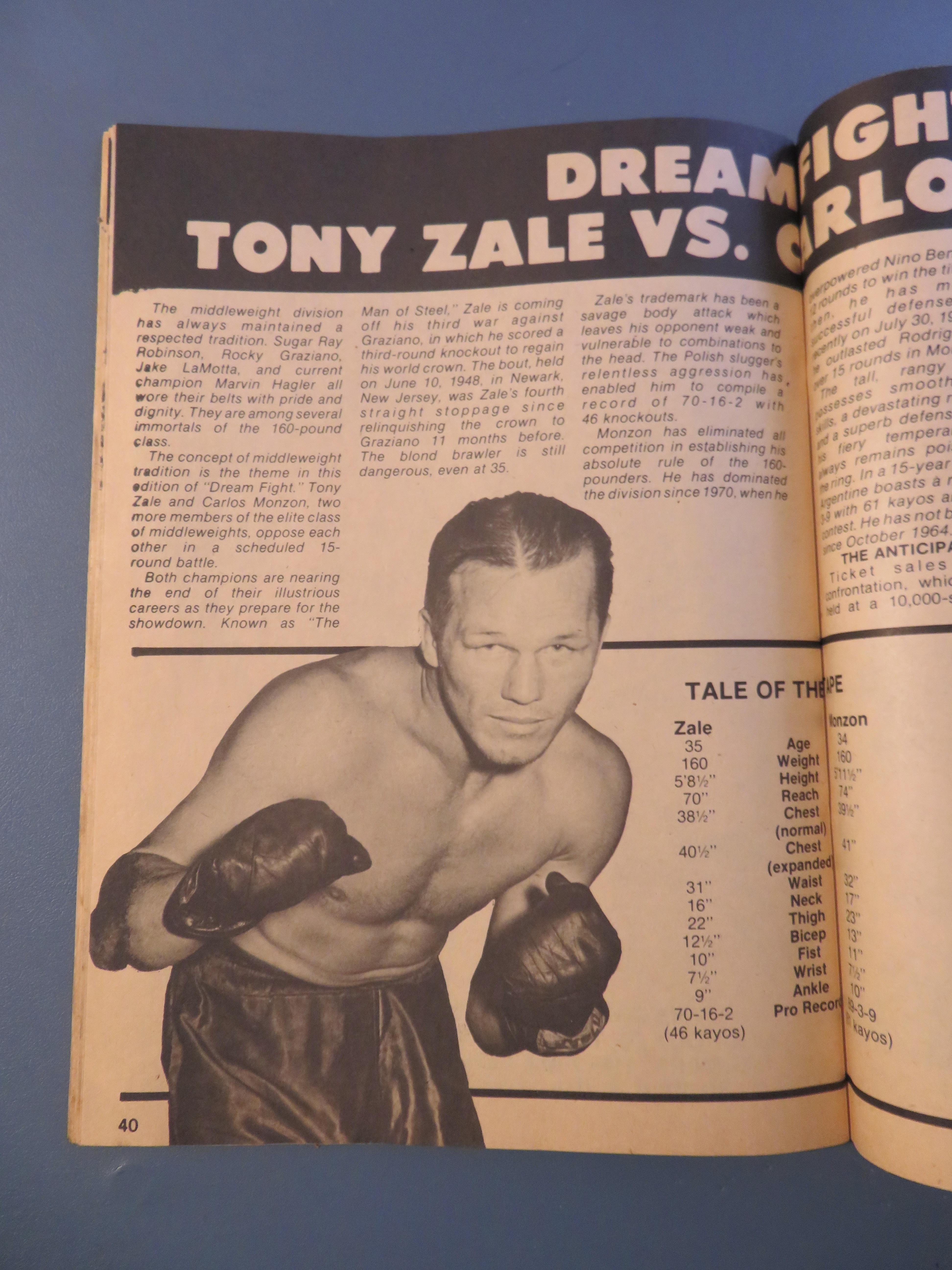 Big Book Of Boxing Magazine November 1982 Jack Dempsey