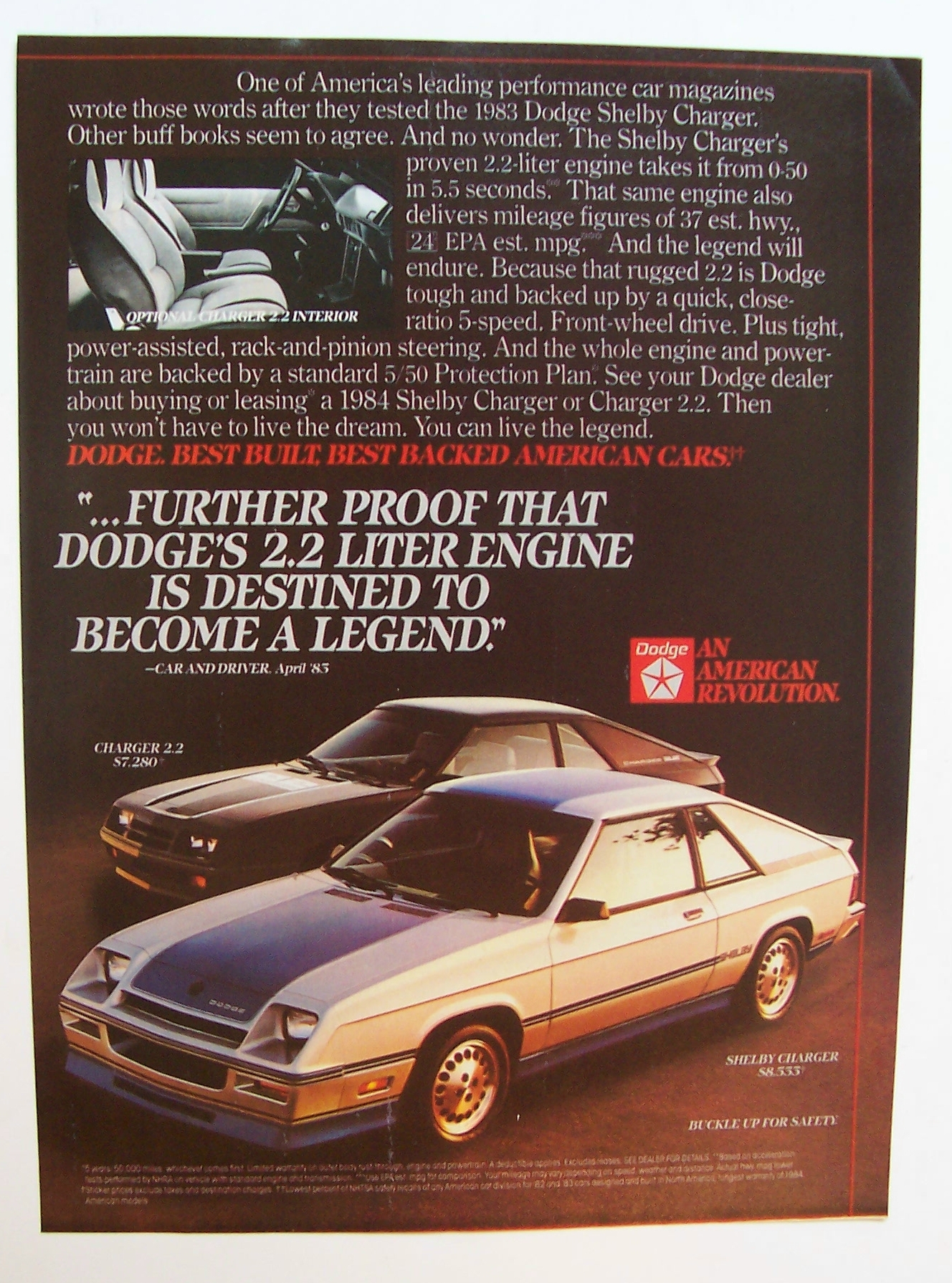 1984  Dodge  Shelby  Charger