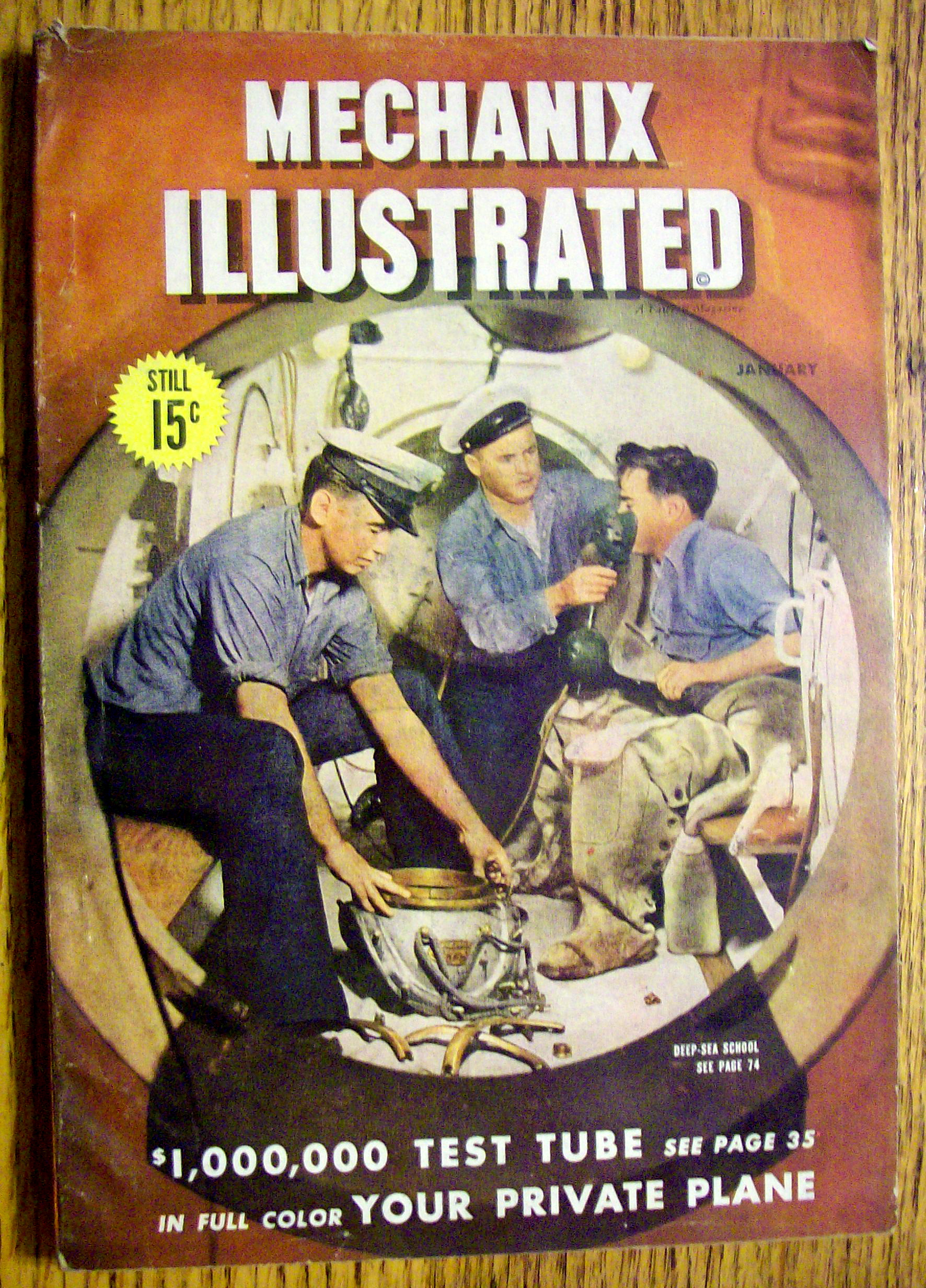 Mechanix Illustrated January 1946 Private Plane