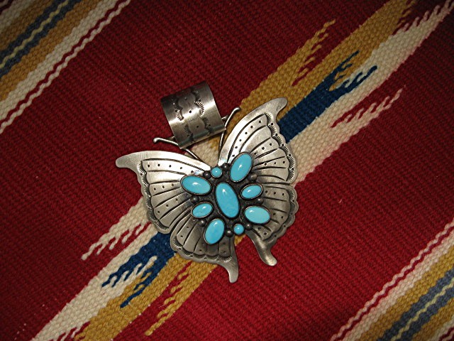 D Livingston Sleeping Beauty Turquoise Sterling Silver