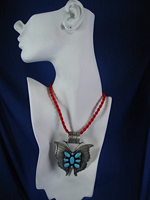 D Livingston Sleeping Beauty Turquoise Sterling Silver