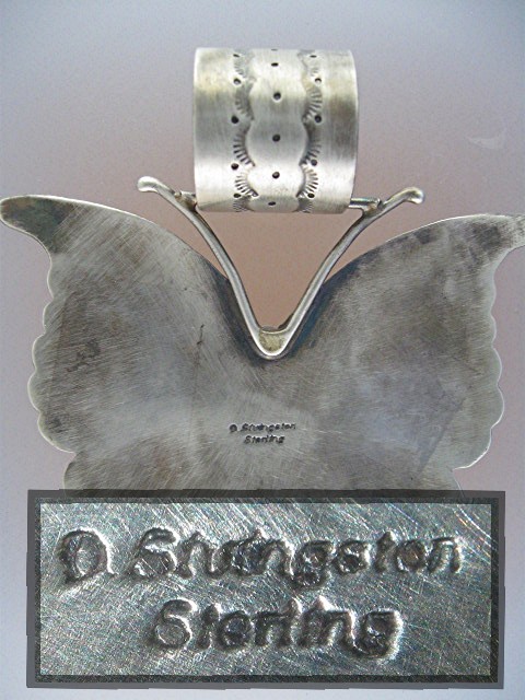D Livingston Sleeping Beauty Turquoise Sterling Silver