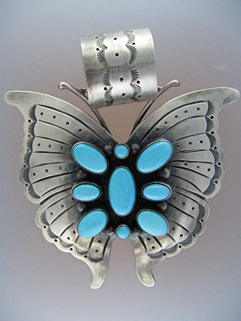 D Livingston Sleeping Beauty Turquoise Sterling Silver