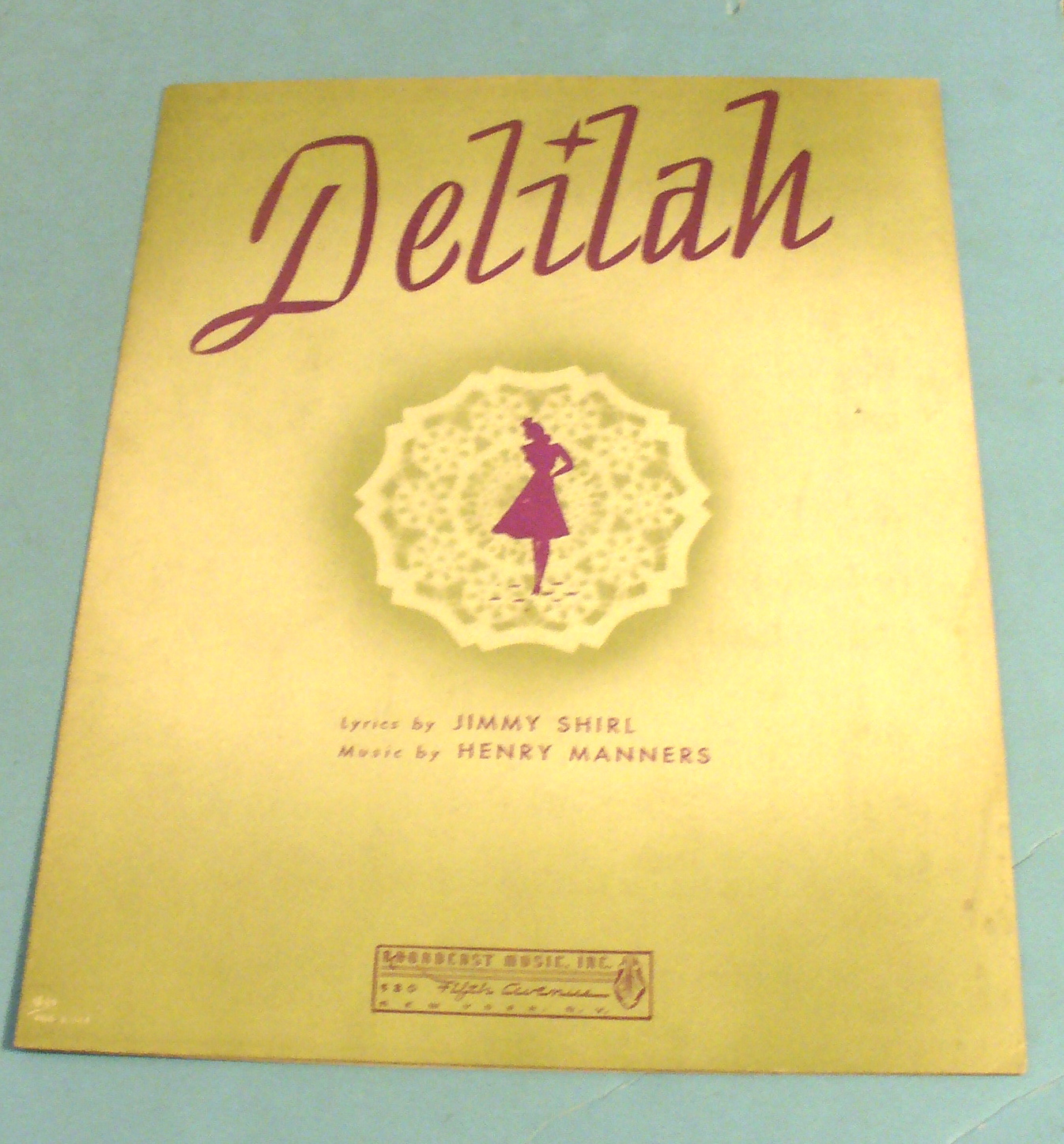 1941 Delilah by Jimmy Shirl and Henry Manners