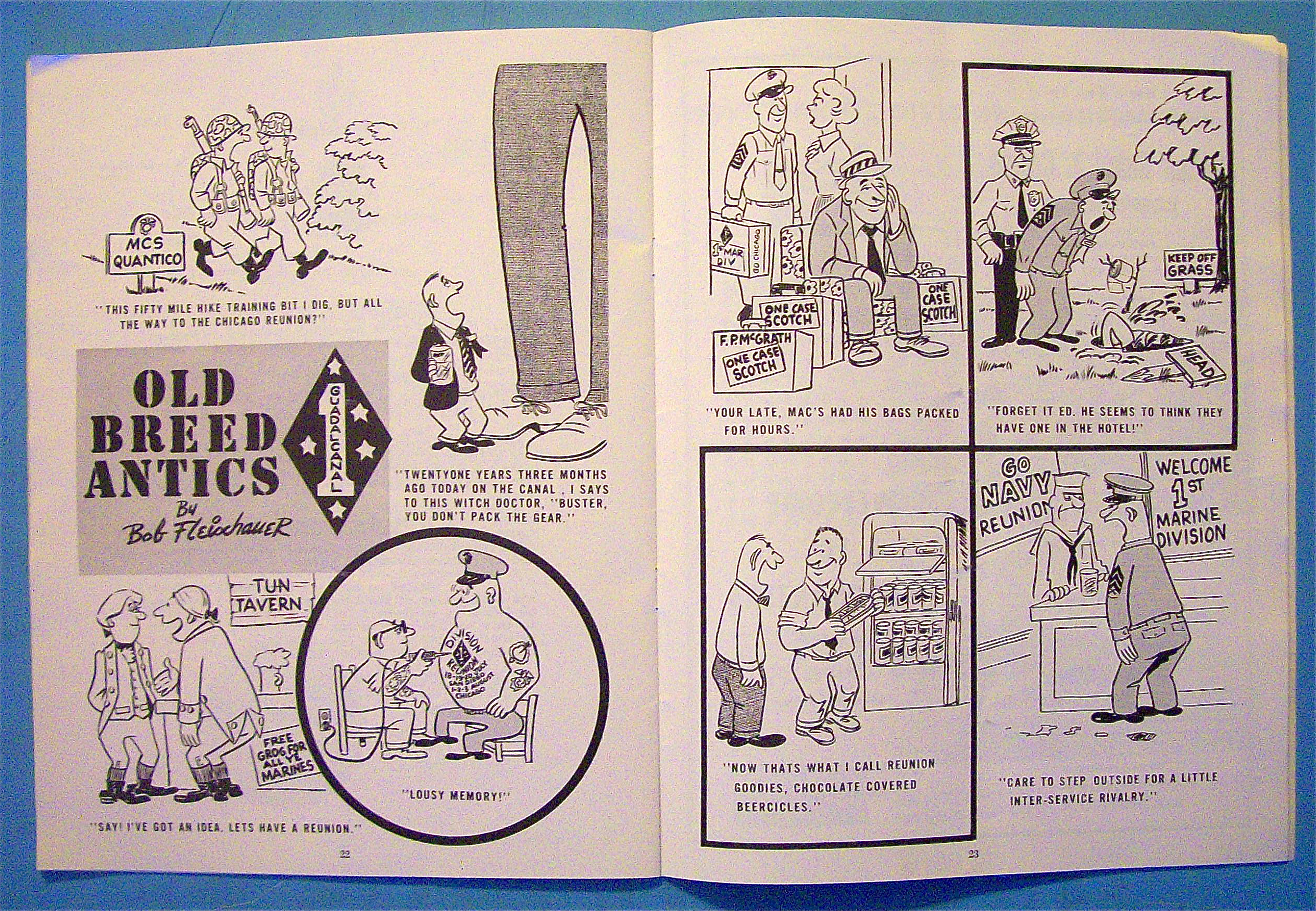 1st Marine Division Association Reunion Program 1963