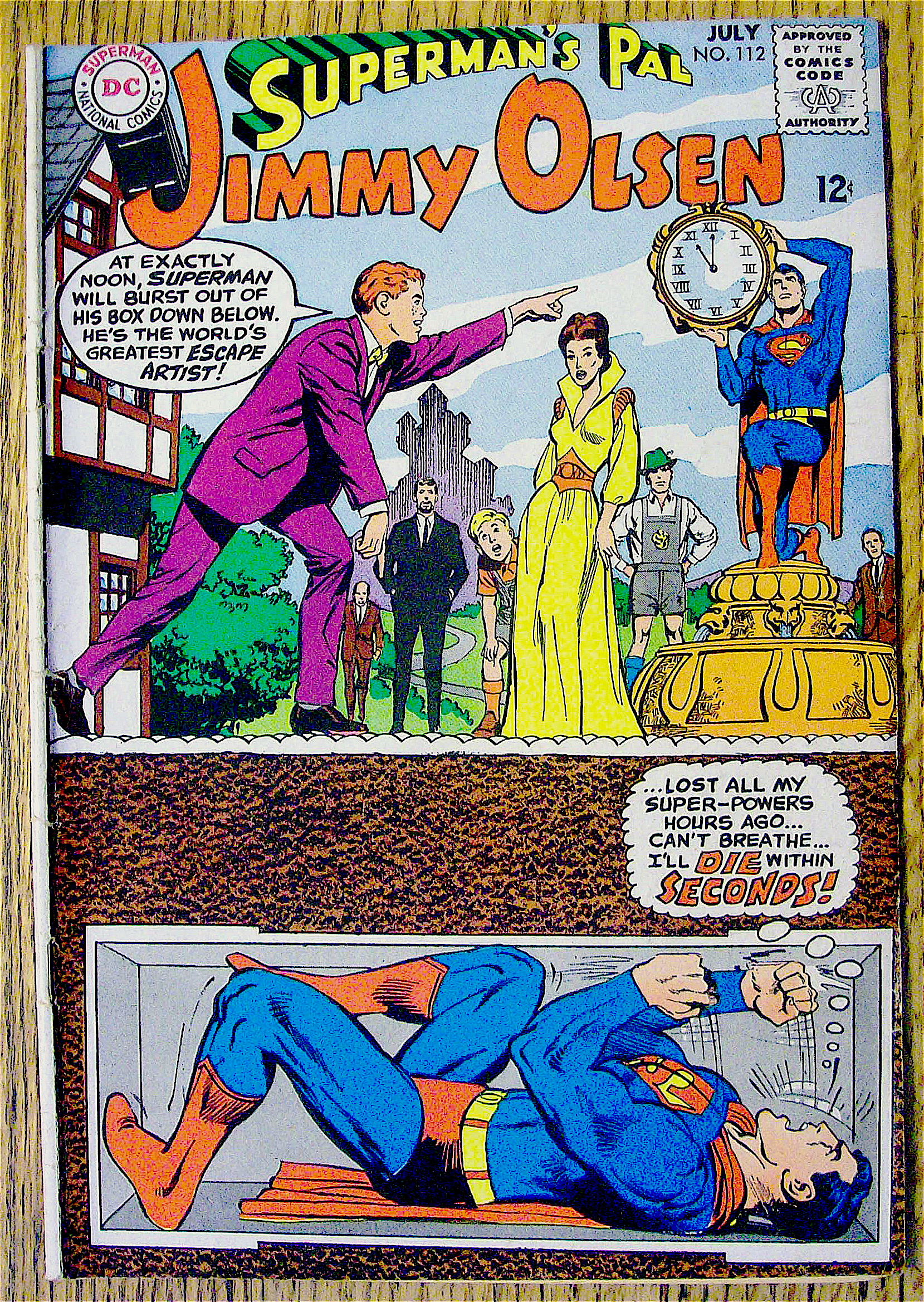 DC Comics Superman's Pal Jimmy Olsen #112 July 1968