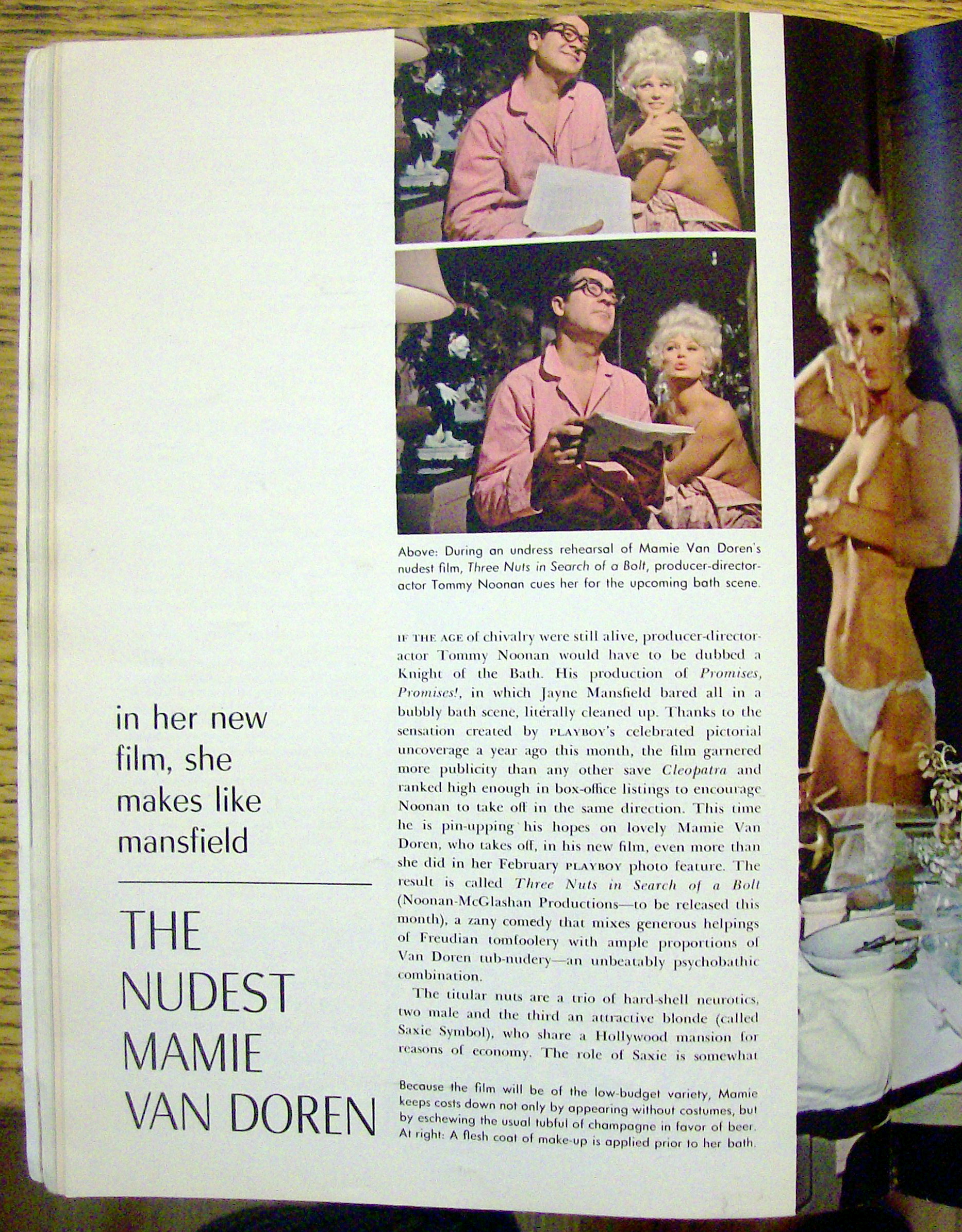 Playboy Magazine-June 1964-Lori Winston/Mamie Van Doren
