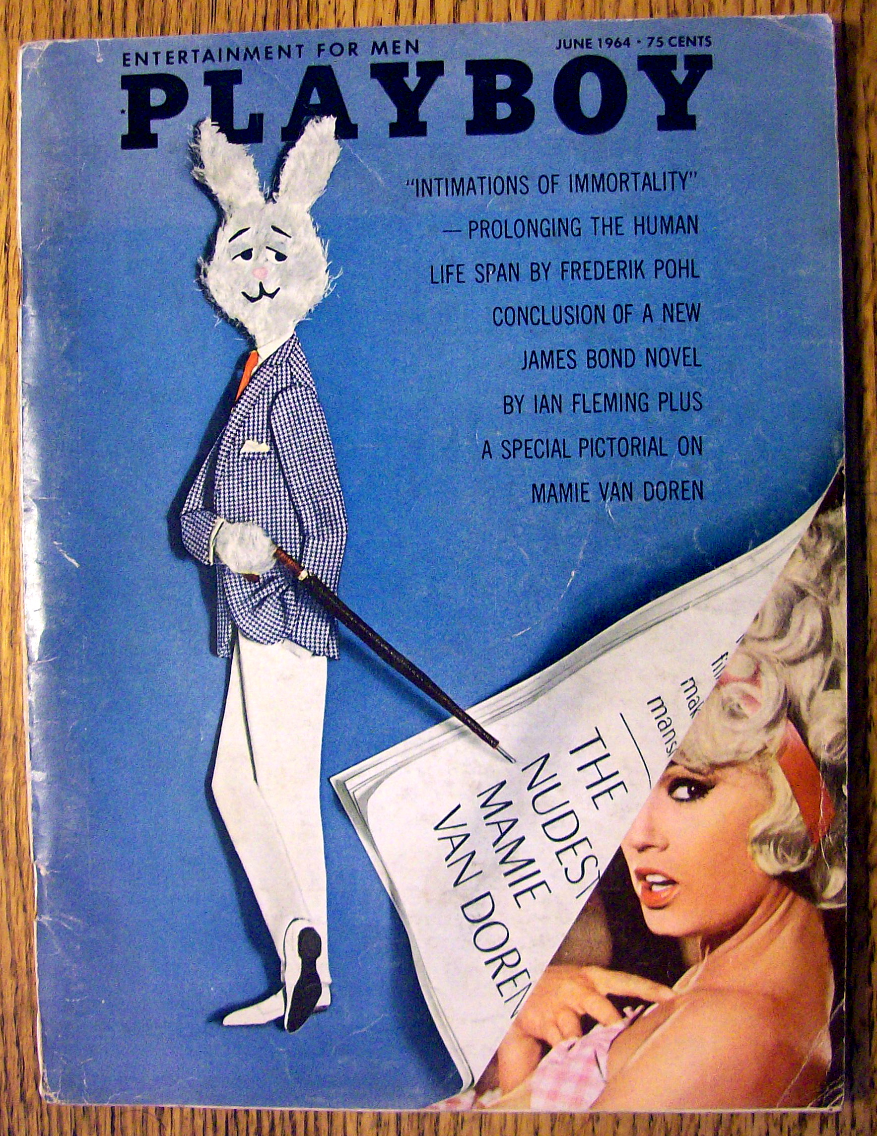 Playboy Magazine-June 1964-Lori Winston/Mamie Van Doren