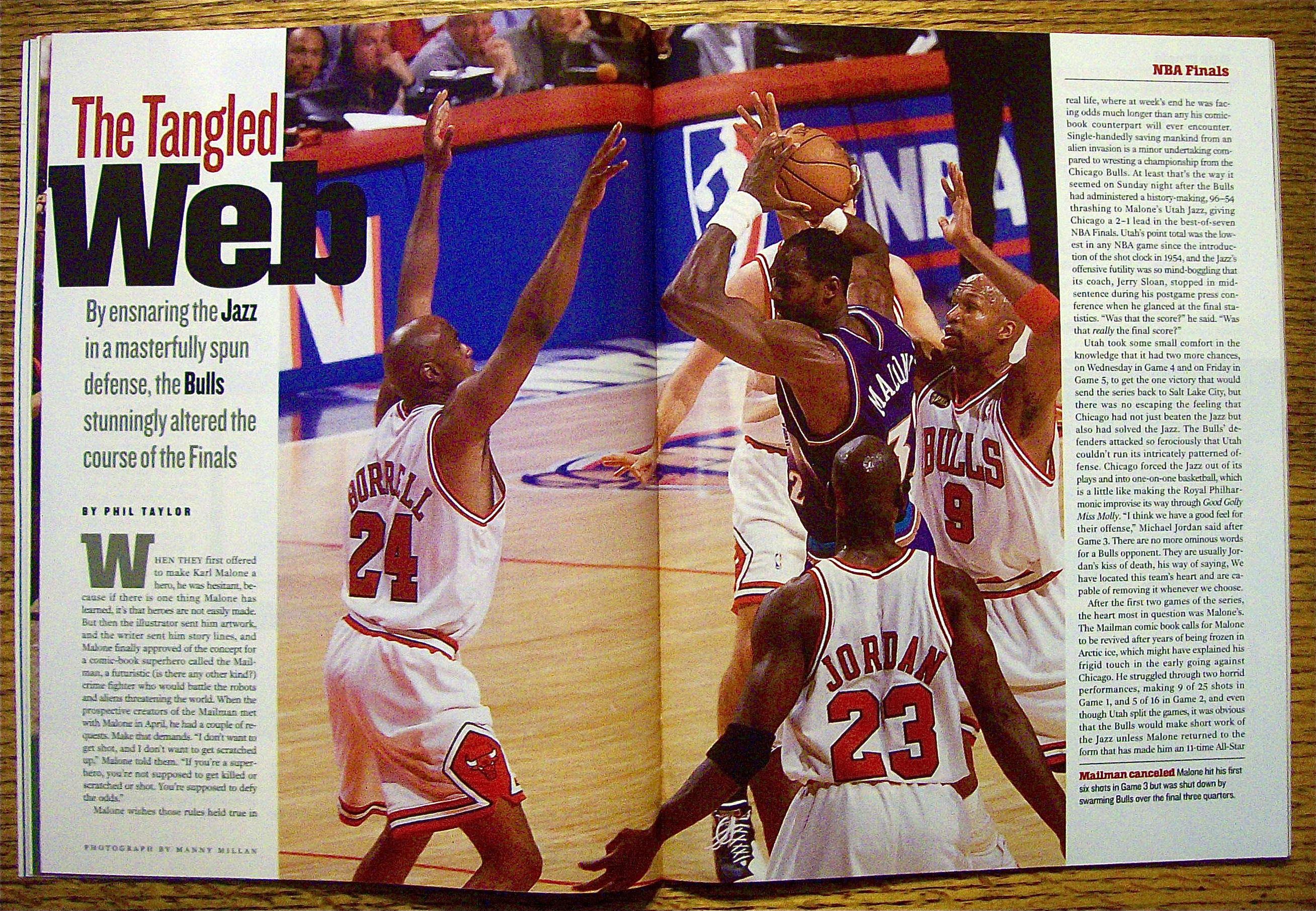 Sport Illustrated Magazine June 15, 1998 MJ Rises Again