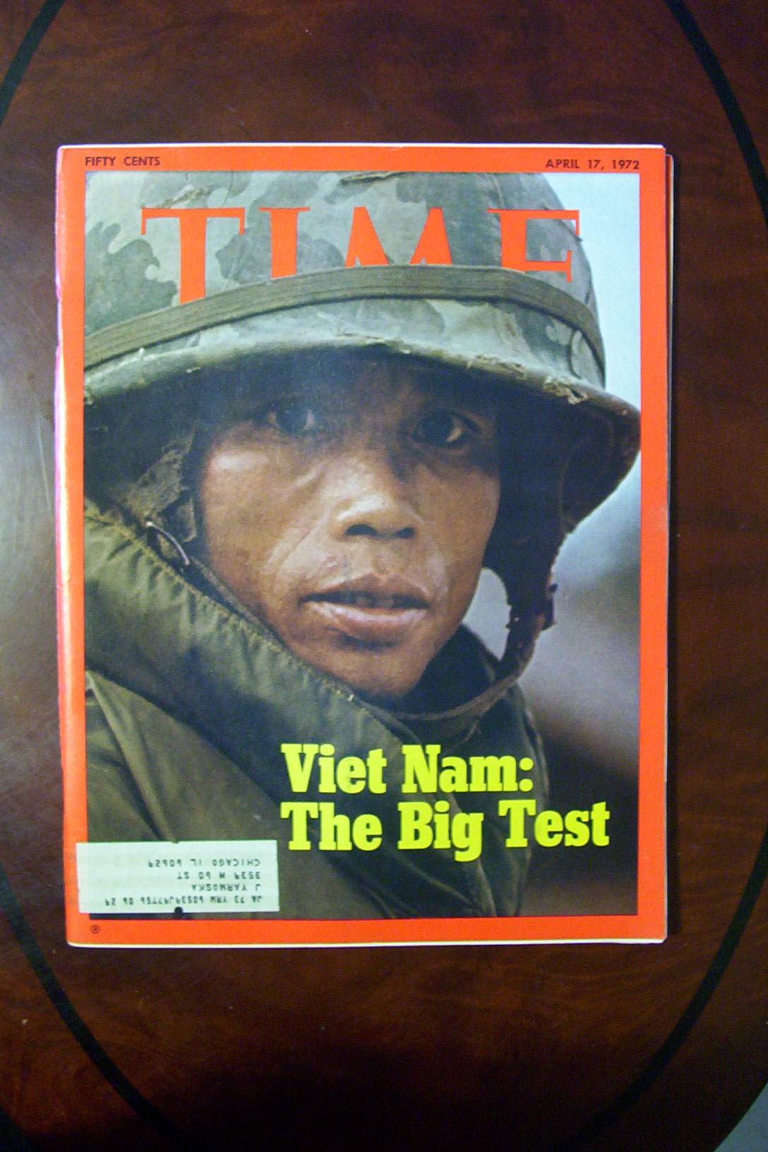 Time Magazine April 17, 1972 Viet Nam: The Big Test