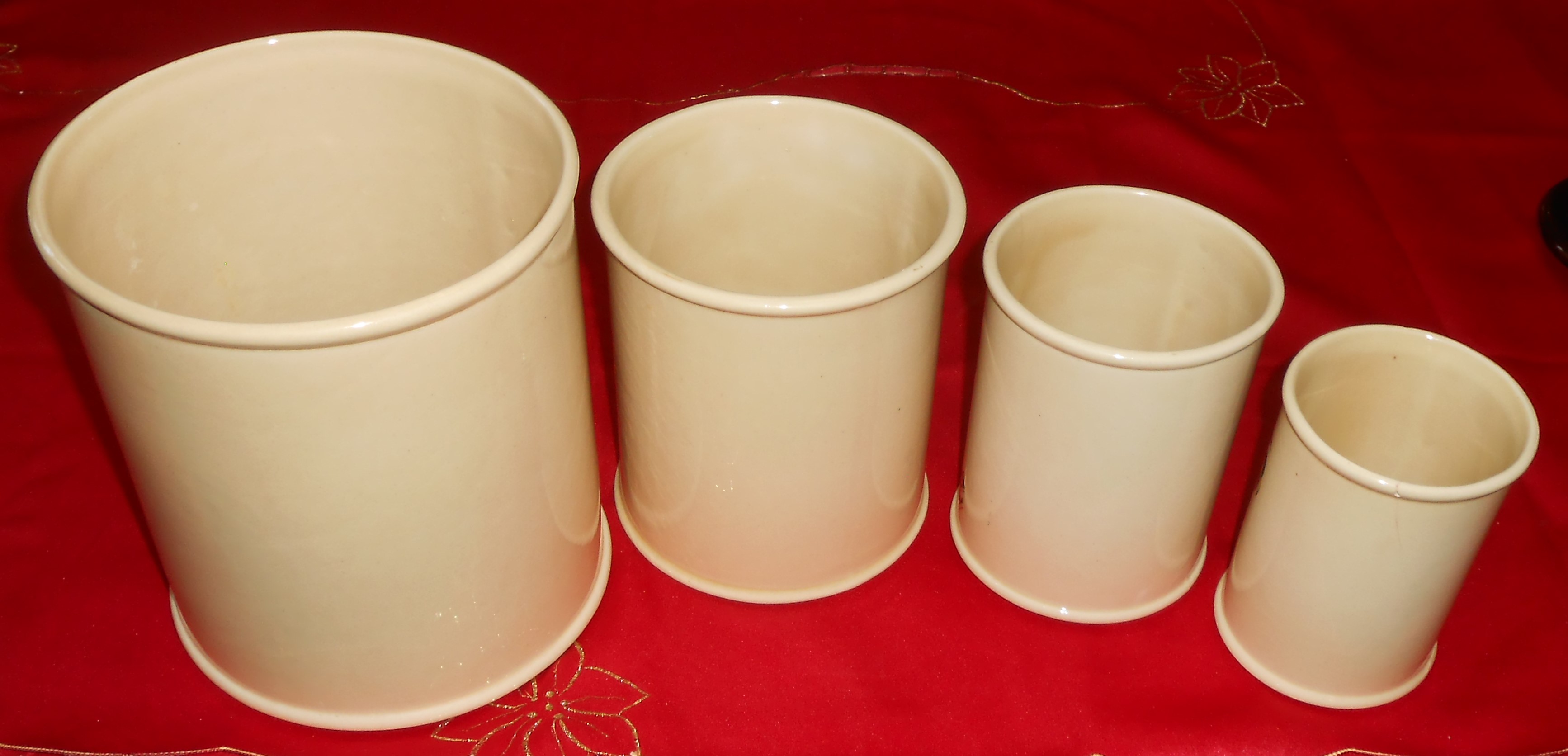 Metlox Pottery Poppy Trail California Provincial Set/4