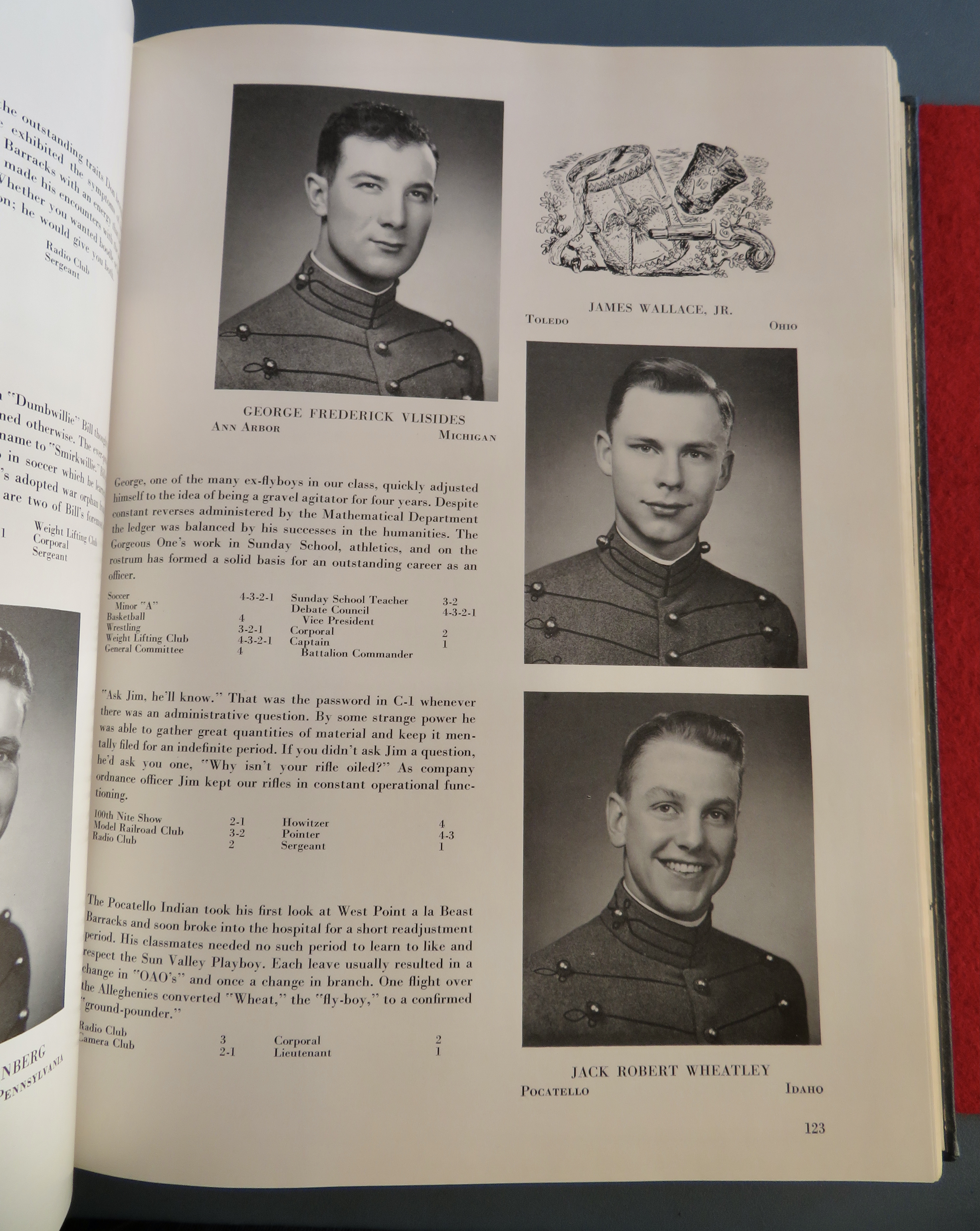 Original 1950 The Howitzer US Military Academy Yearbook